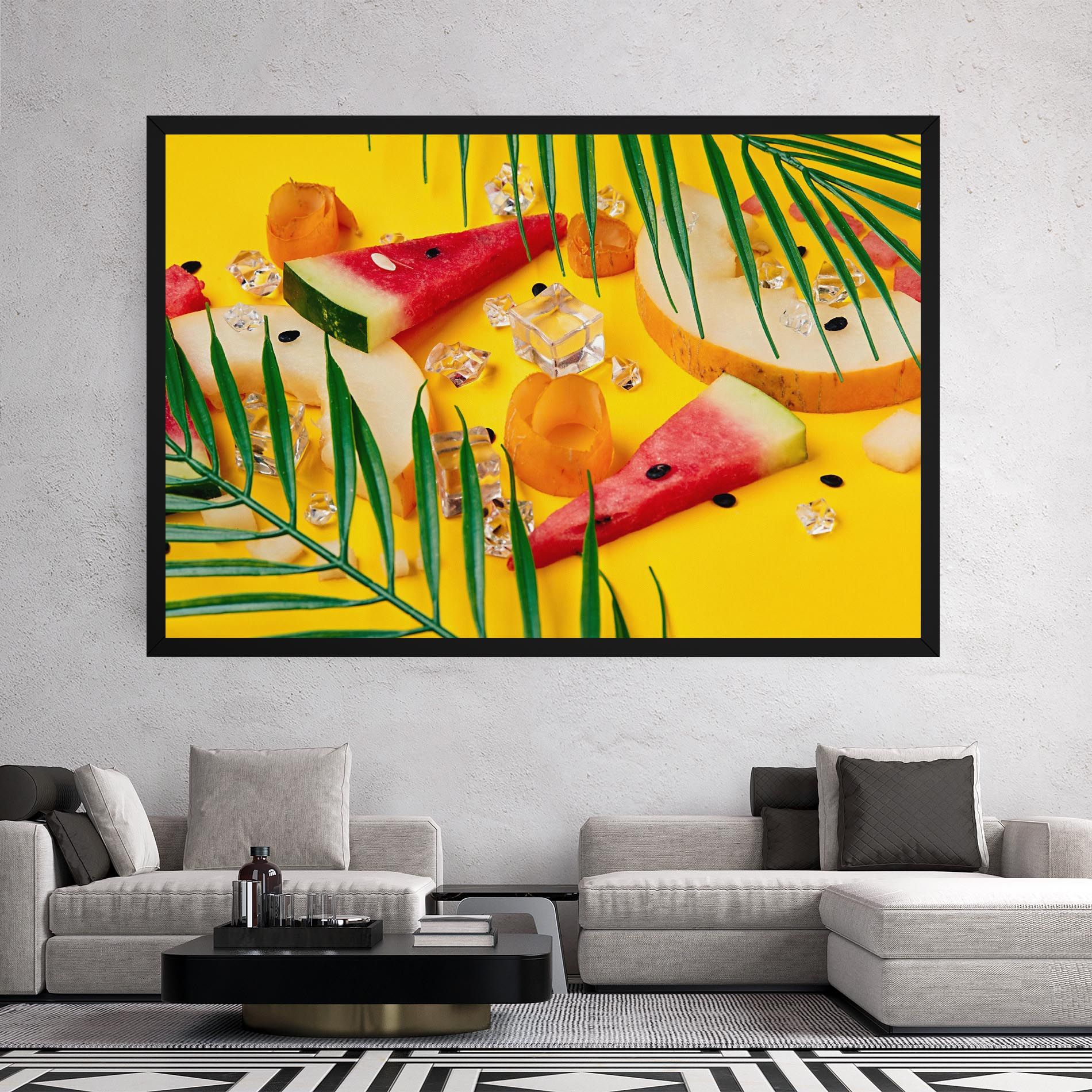 Ice Cubes Fruits mockup 2