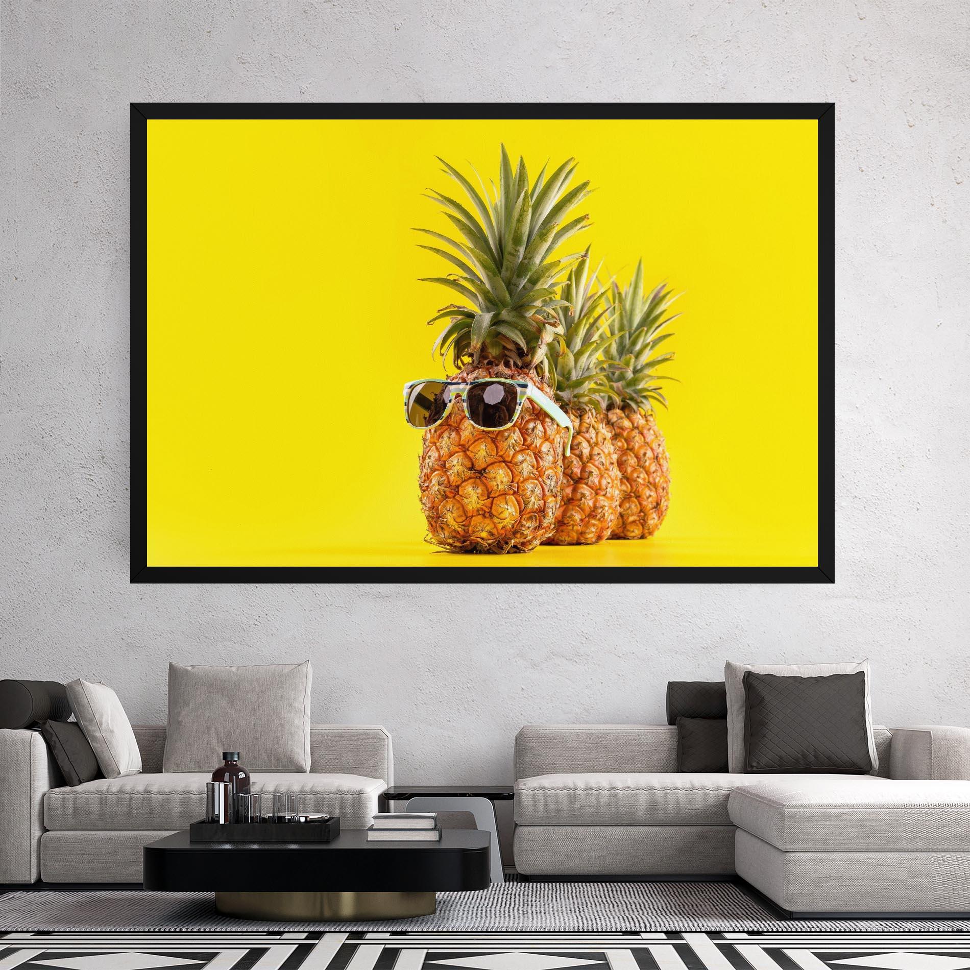 Vászonkép Pineapple Looking Up mockup 2