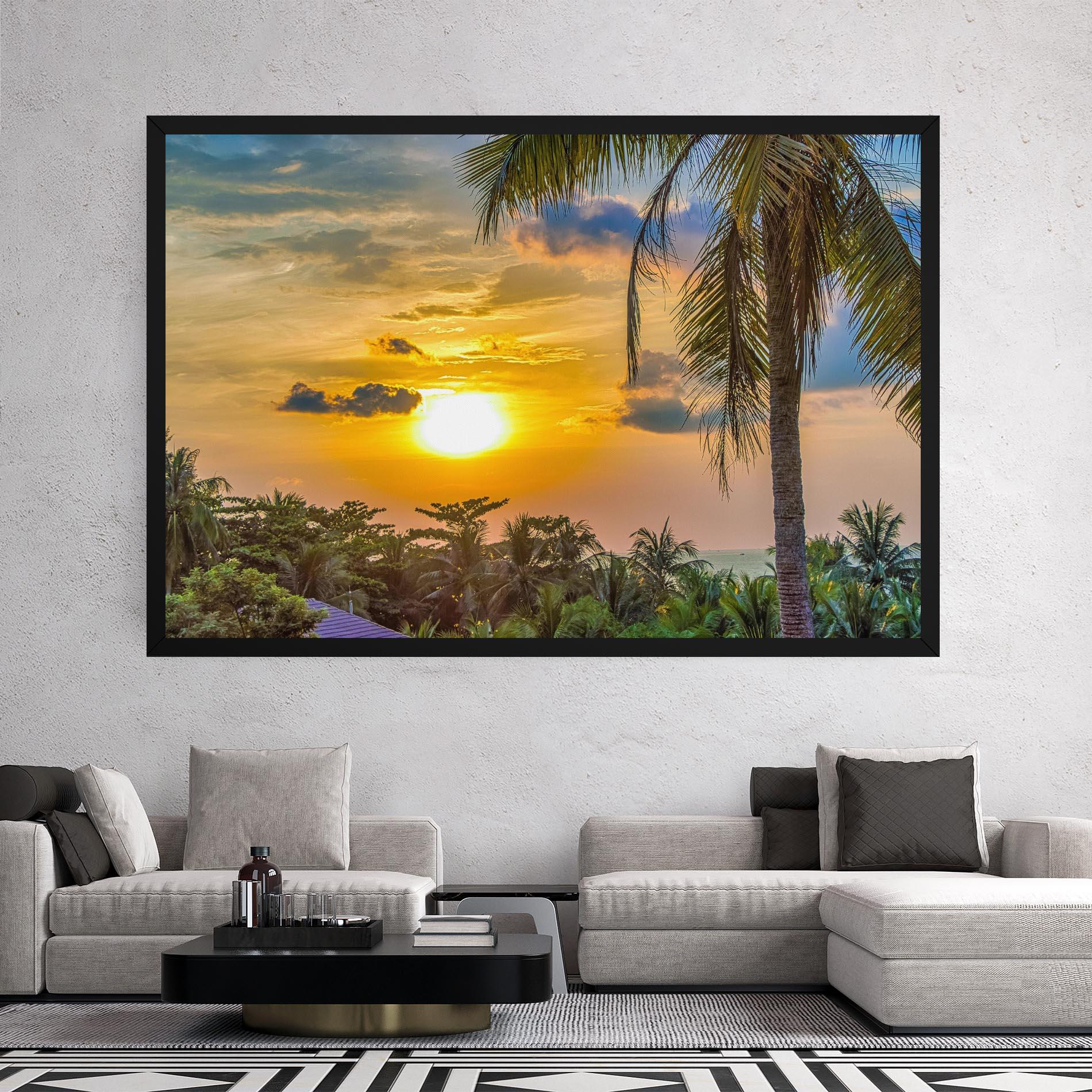 Vászonkép Summer View mockup 2