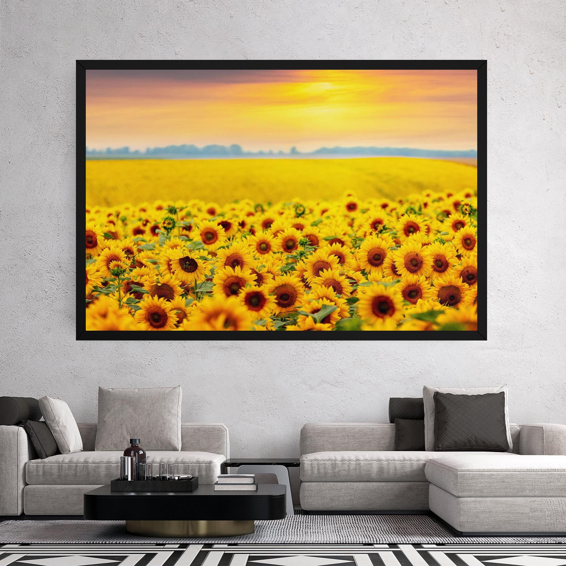 Yellow Sunflowers mockup 2