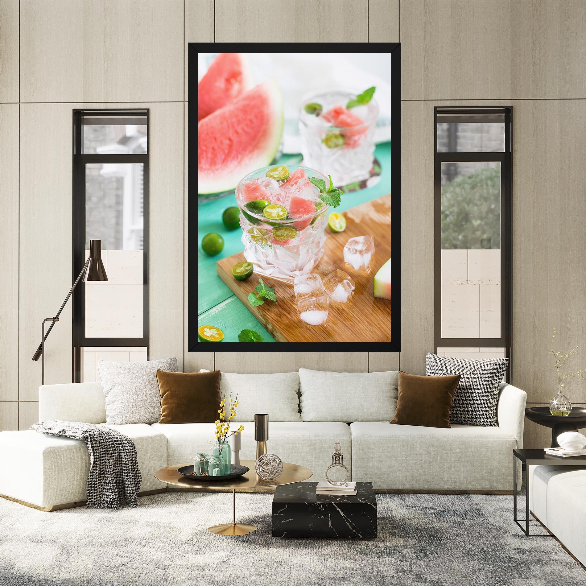 Vászonkép Summer Drink mockup 2