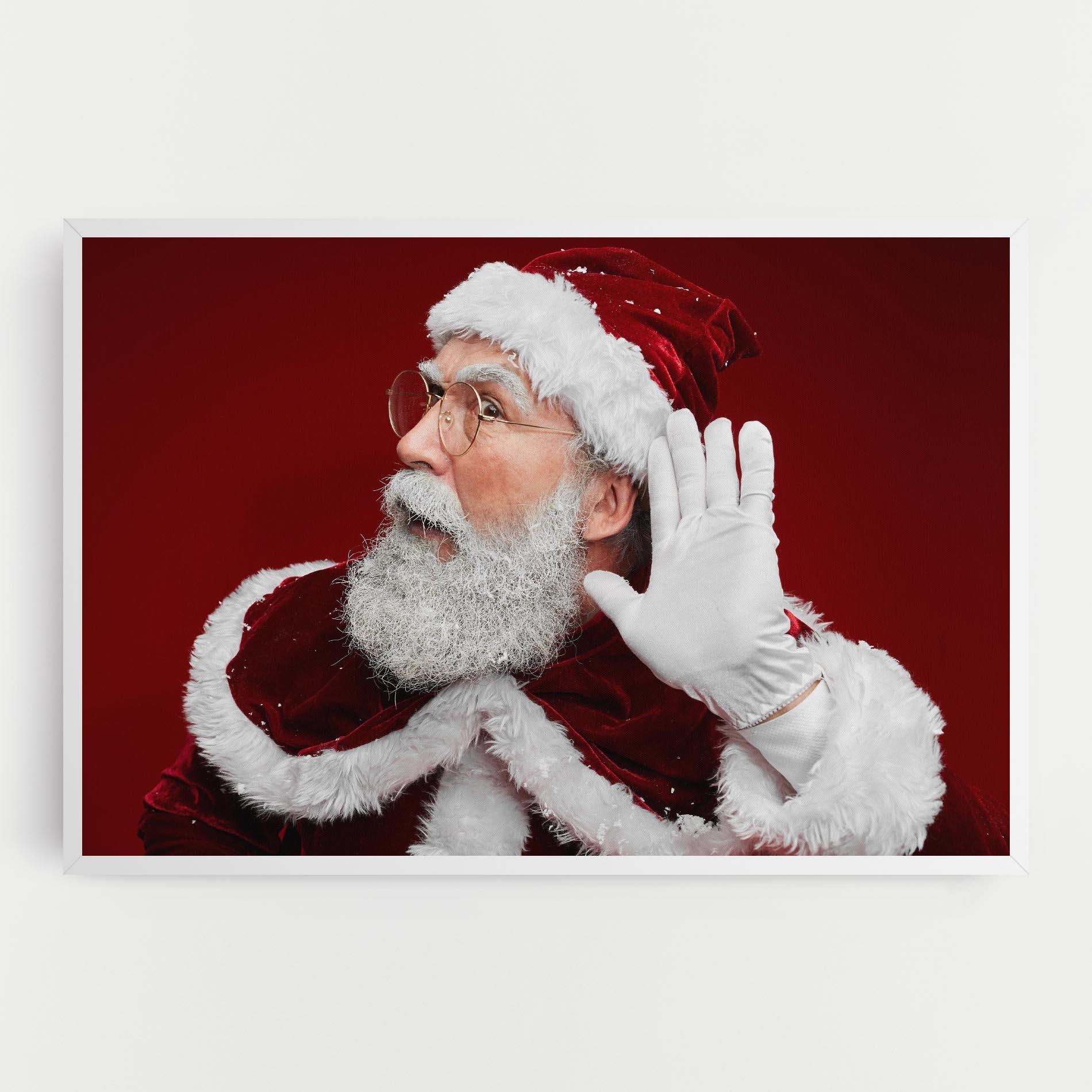 Vászonkép Santa Cant Hear You mockup 0