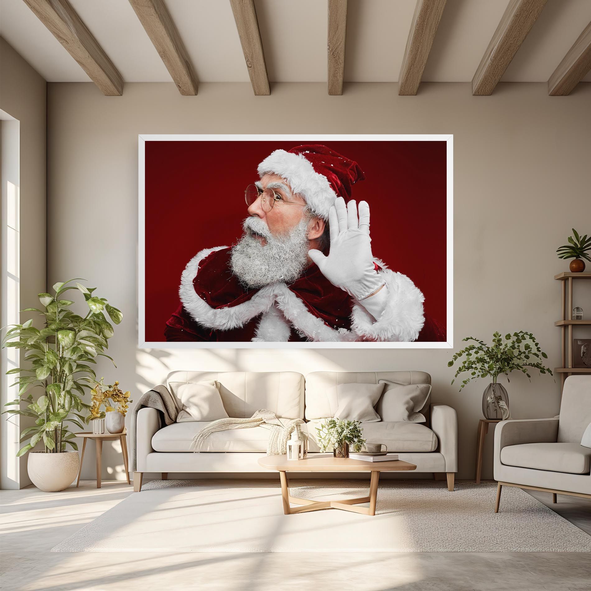 Santa Cant Hear You mockup 6