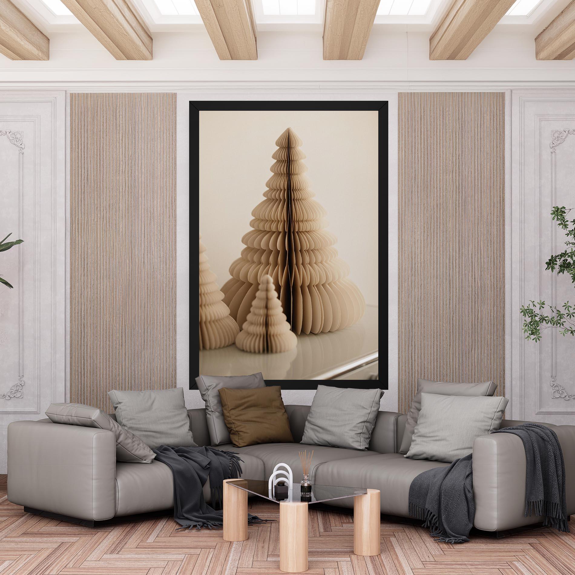 Vászonkép Paper Tree mockup 6