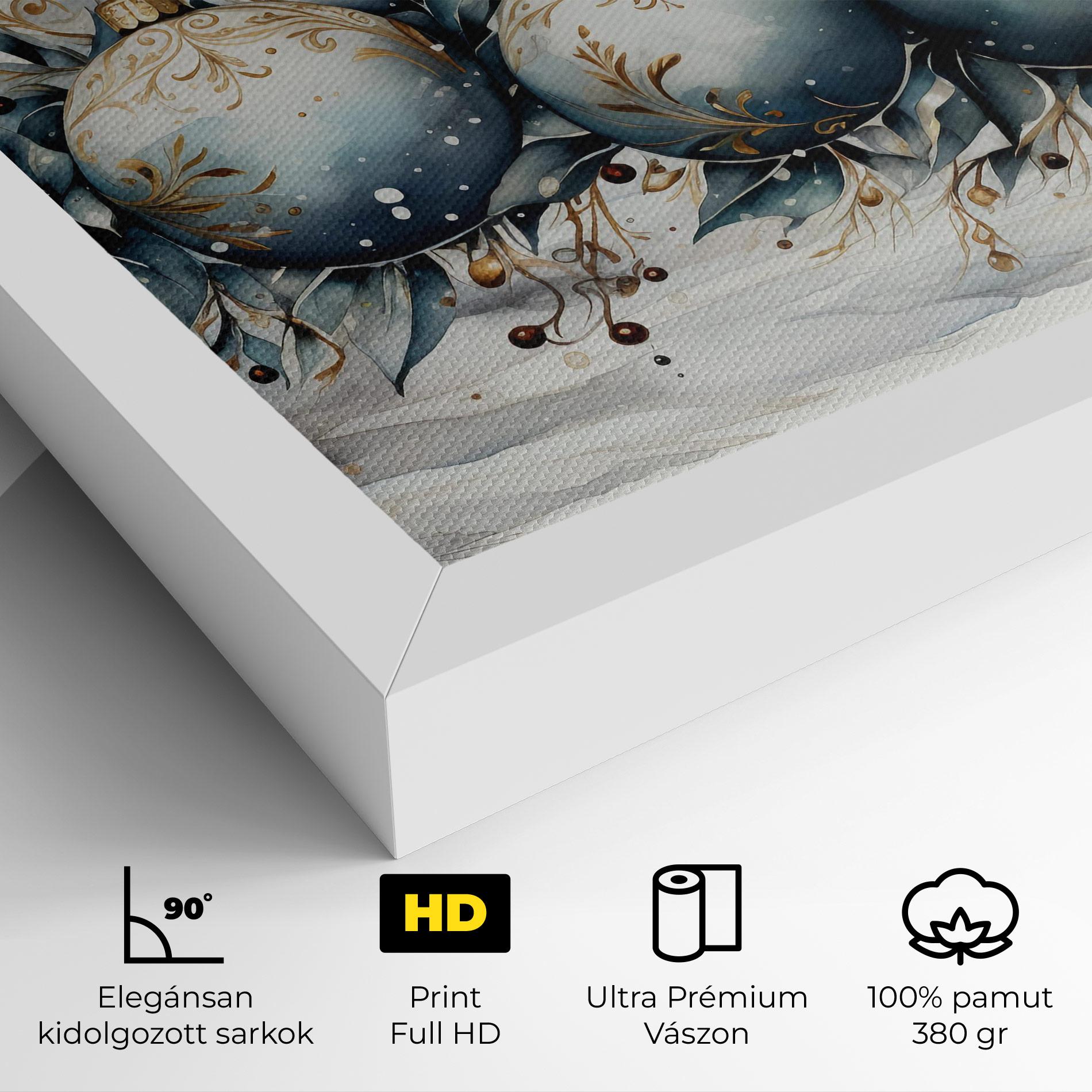 Vászonkép Christmas Paper mockup 4