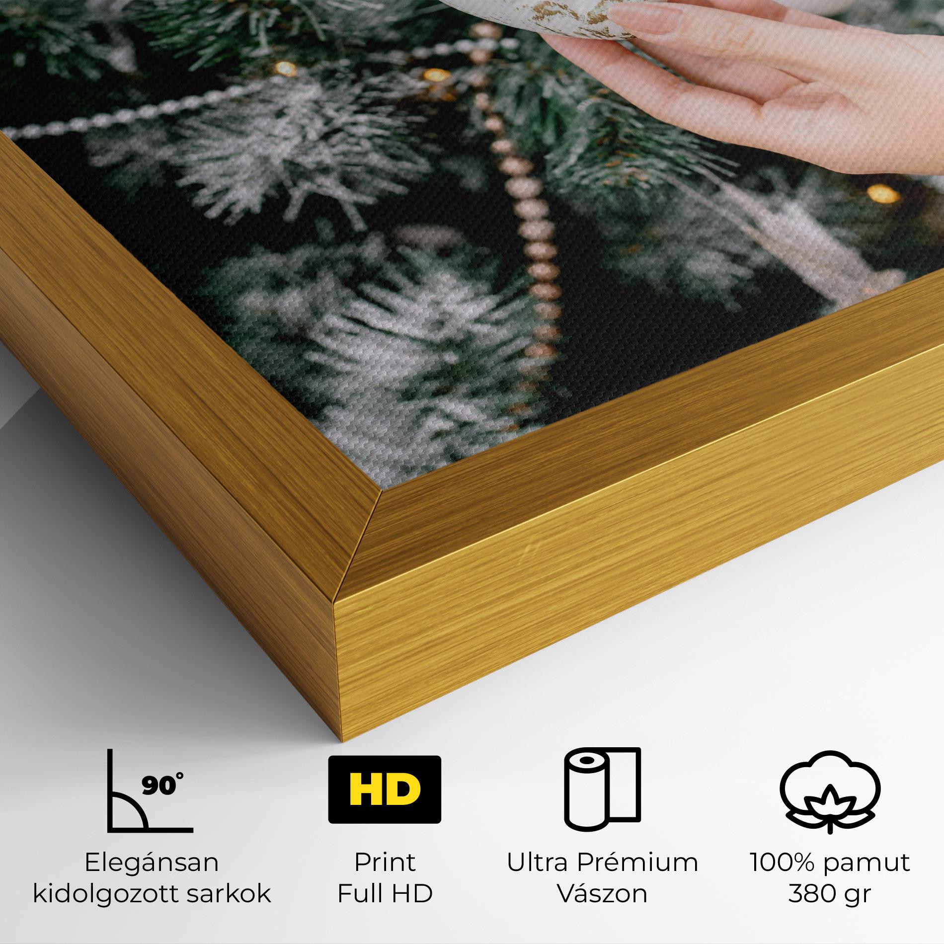 Vászonkép Christmas Decorations mockup 4