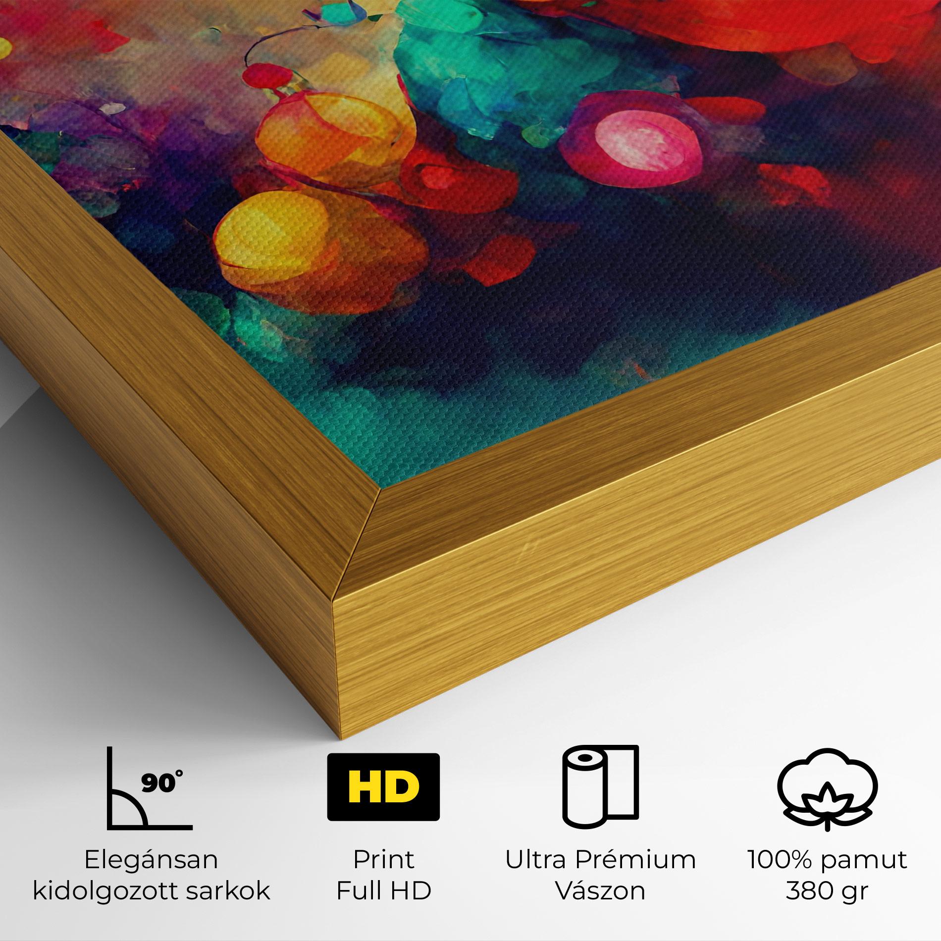 Vászonkép Colorfull Winter mockup 4