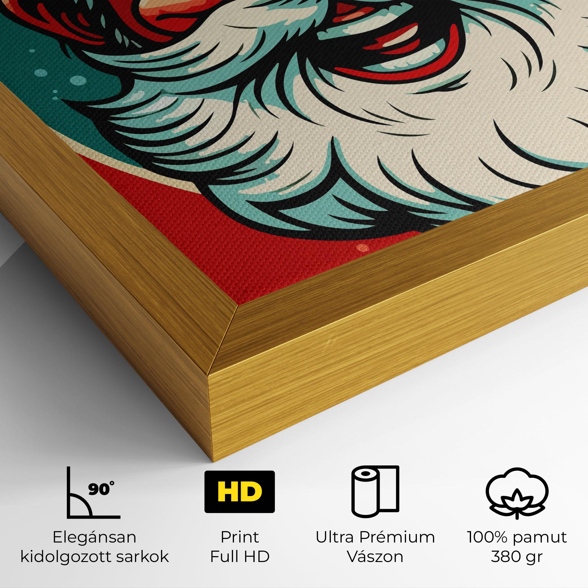 Vászonkép Crazy Smile mockup 4