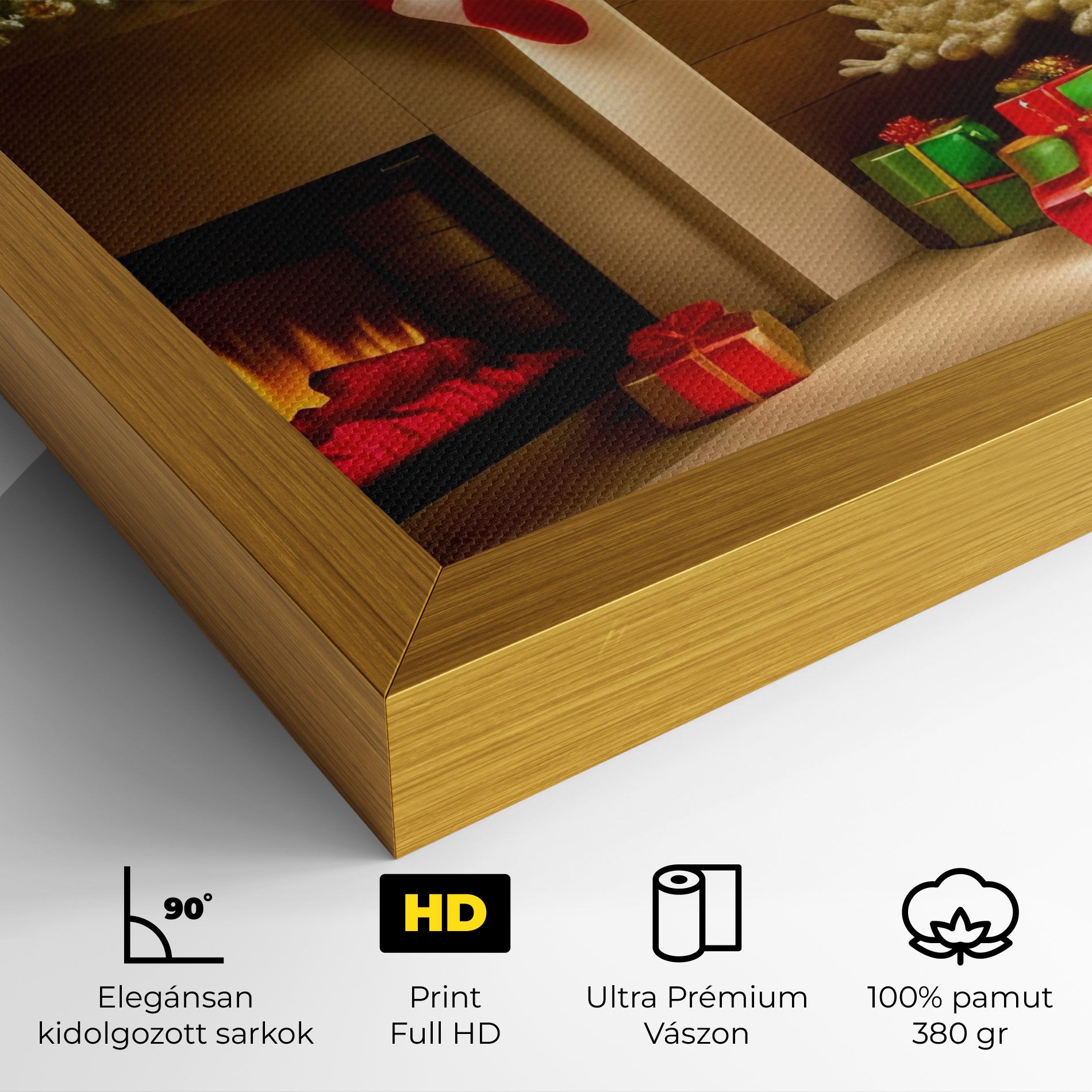 Decorated Christmas Tree mockup 4