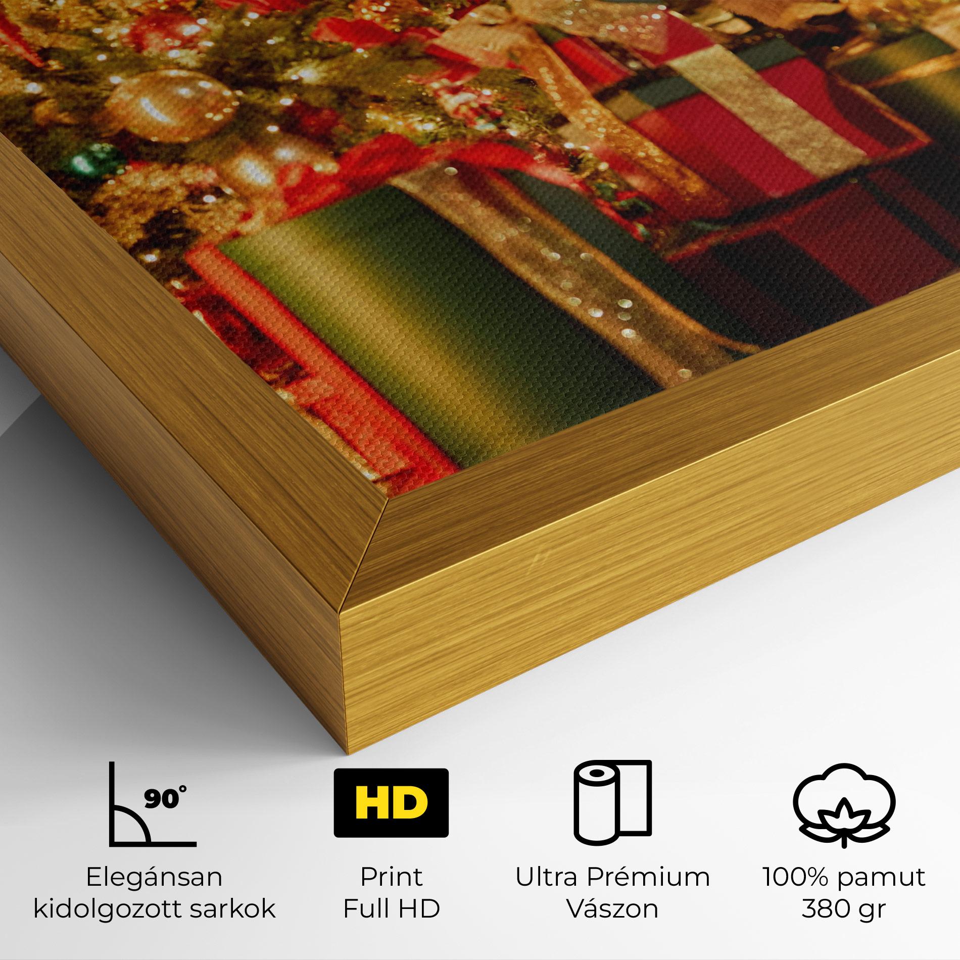 Vászonkép Presenting Gifts mockup 4