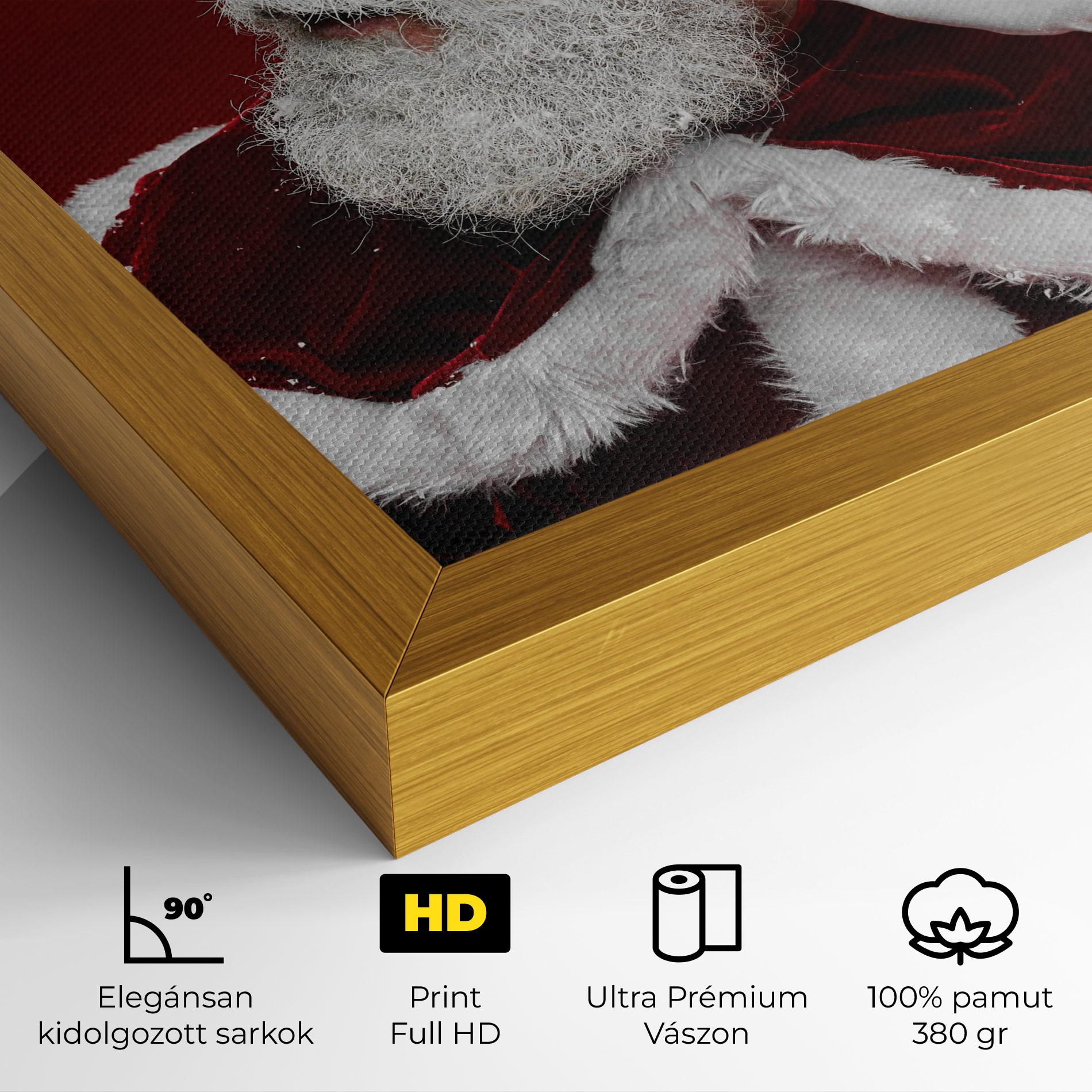 Vászonkép Santa Cant Hear You mockup 4