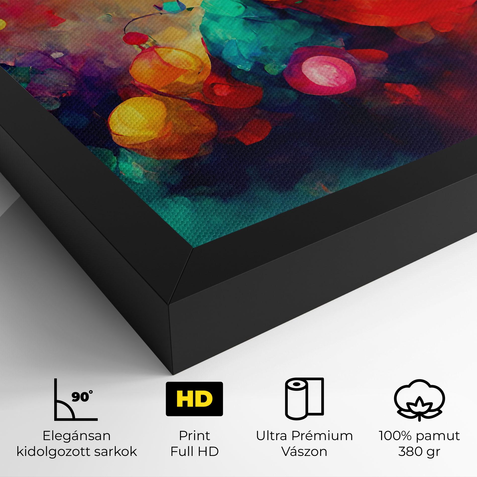 Vászonkép Colorfull Winter mockup 4