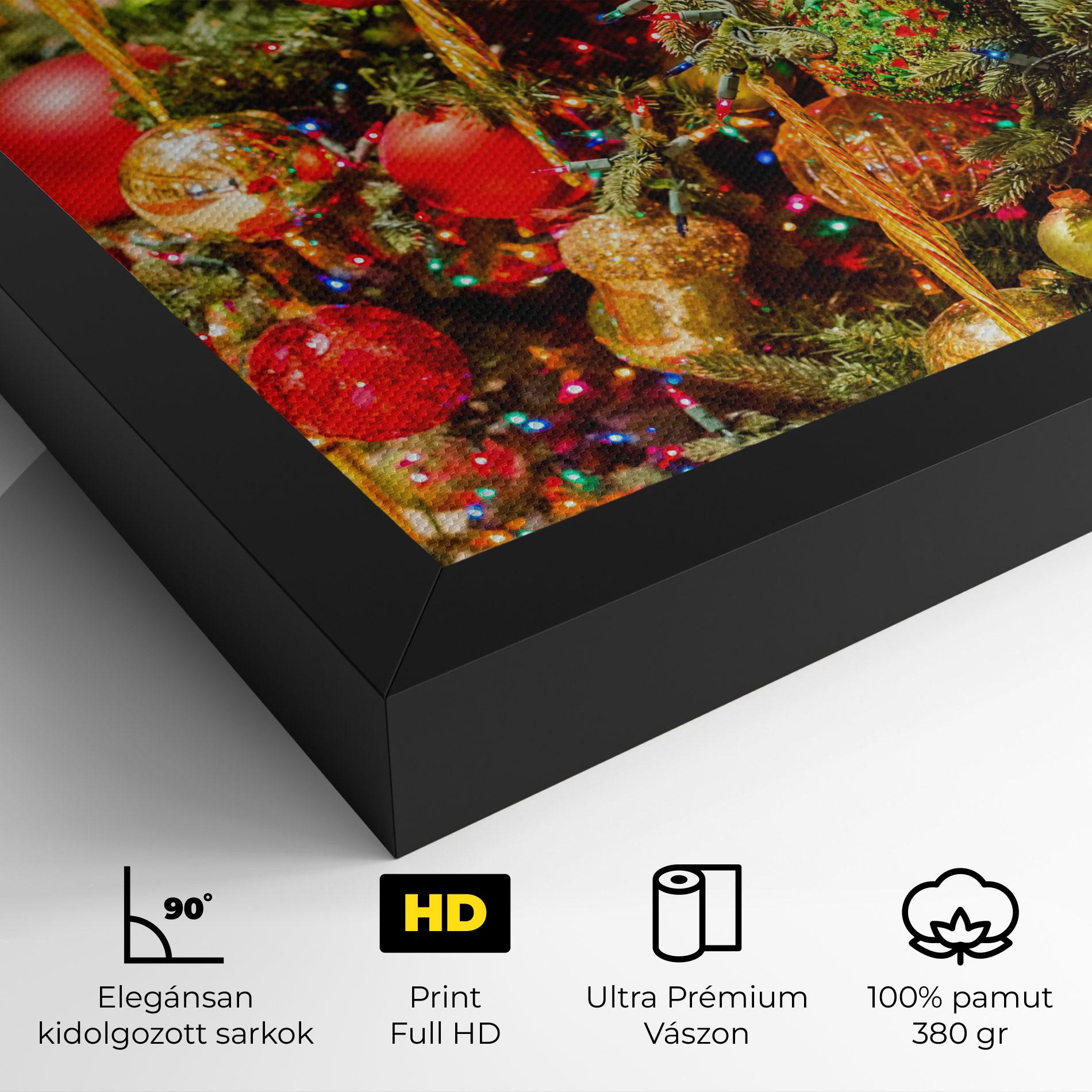 Vászonkép Multicolor Ornaments mockup 4