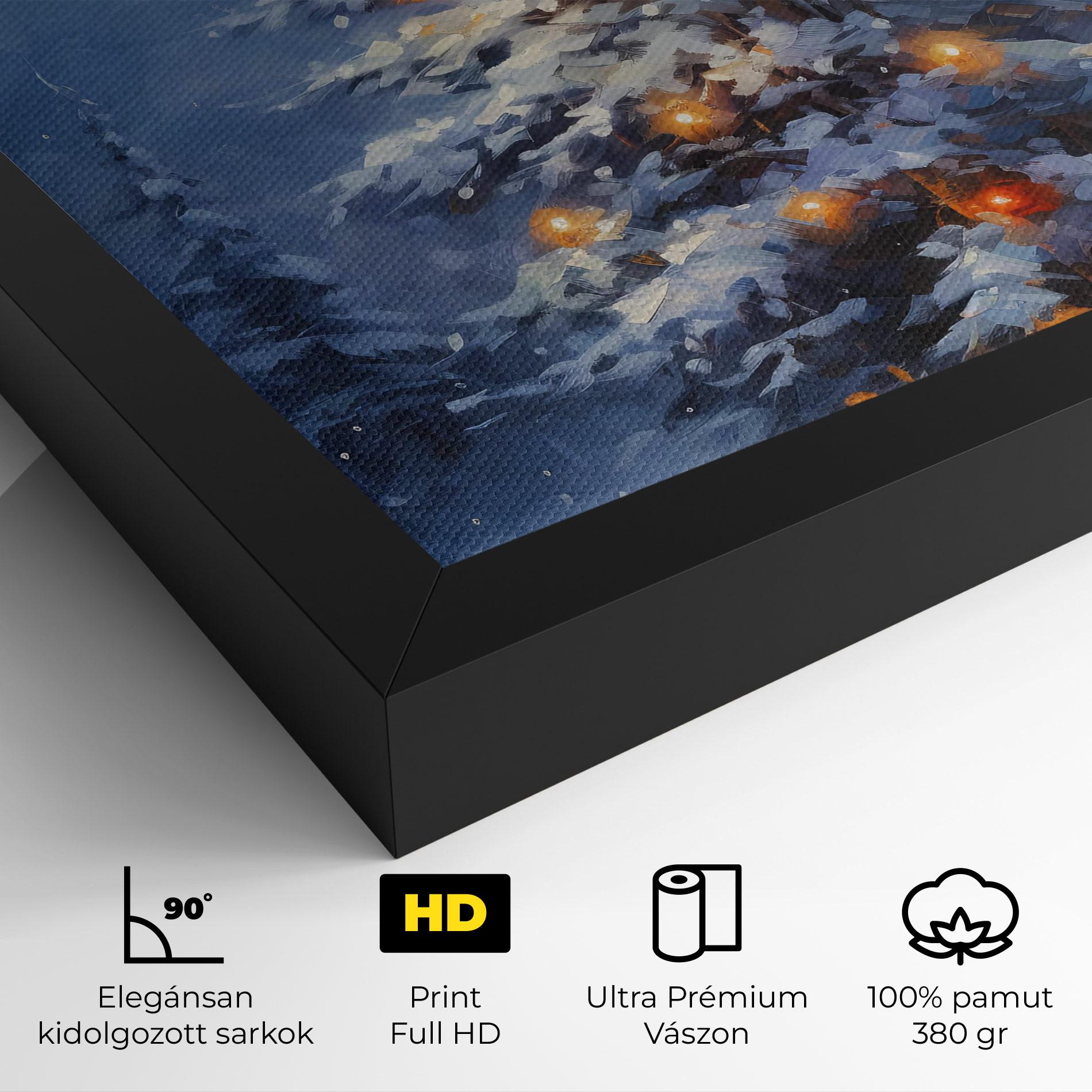 Vászonkép Tall Slender Tree mockup 4