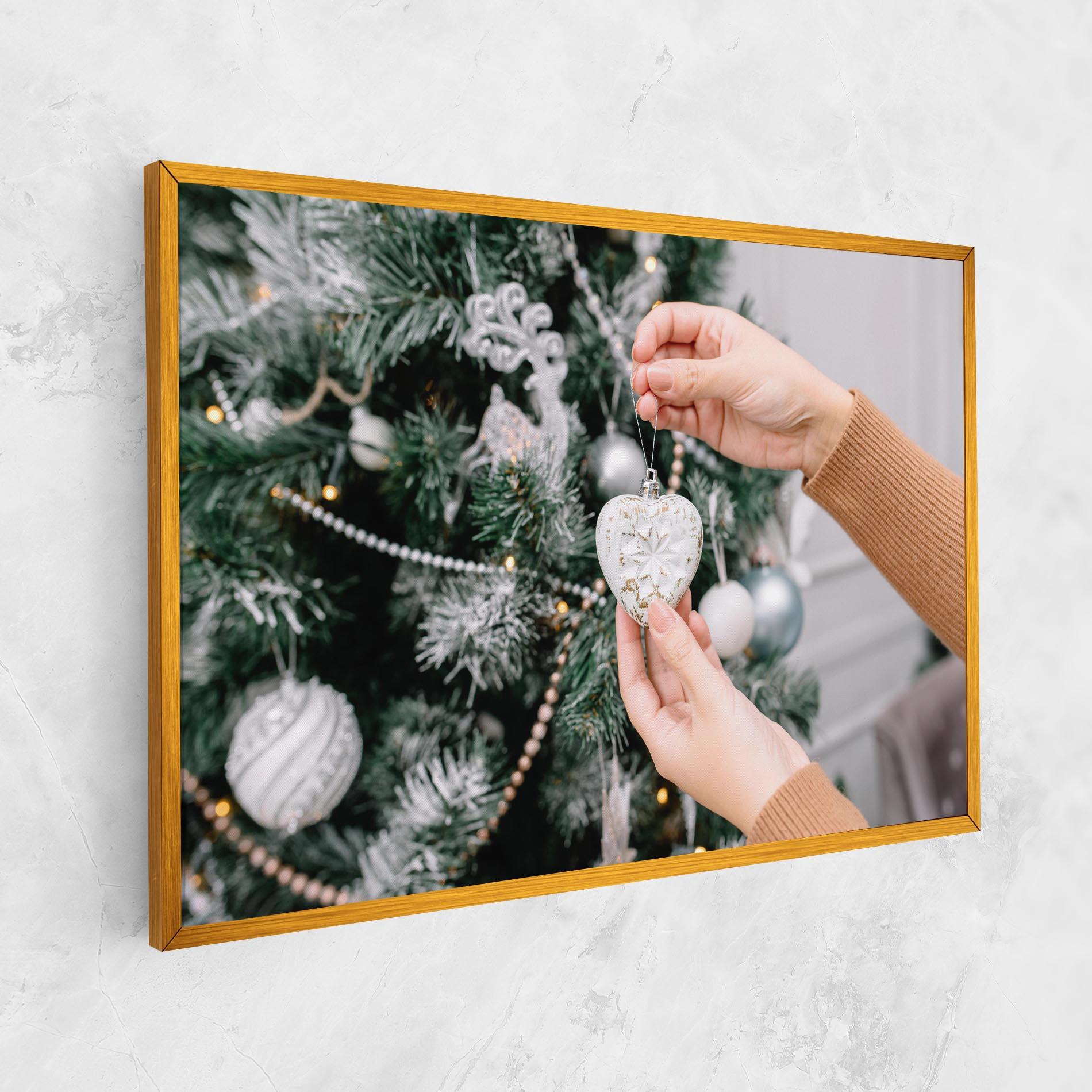 Vászonkép Christmas Decorations mockup 1