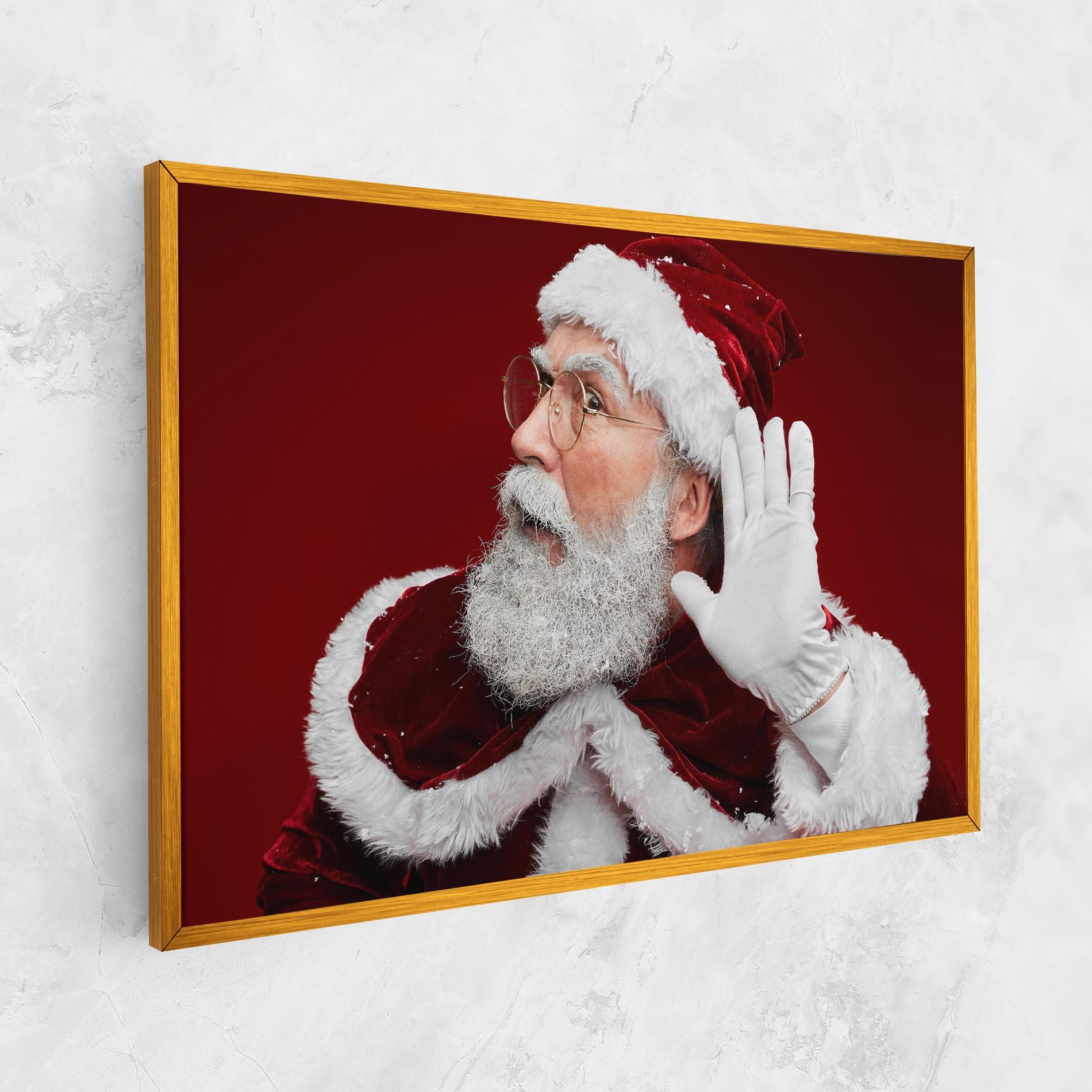 Vászonkép Santa Cant Hear You mockup 1
