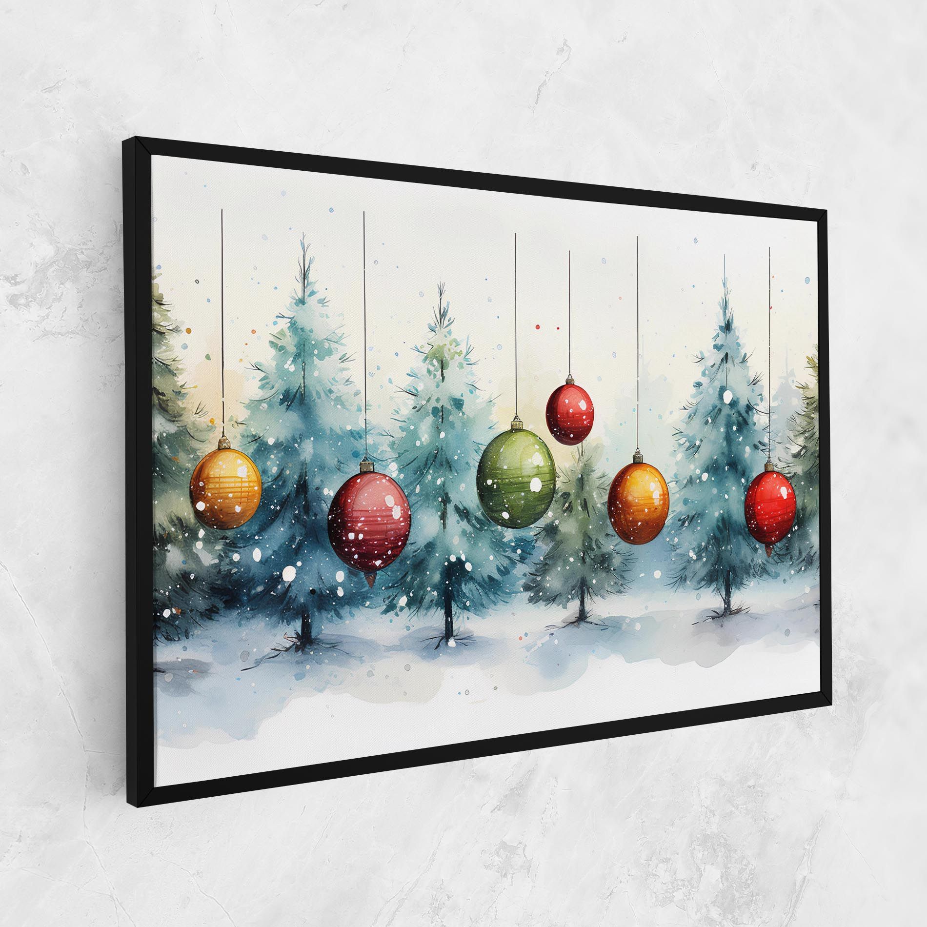 Christmas Tree Painting mockup 1