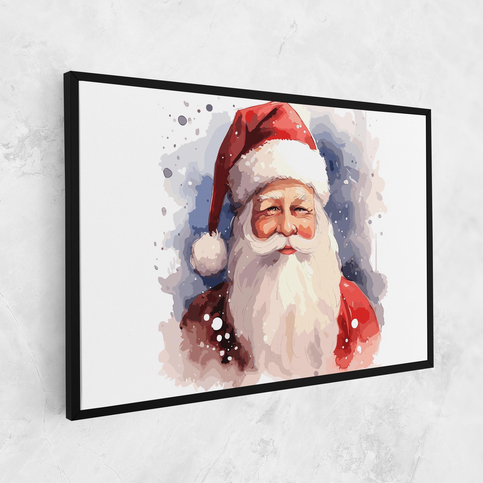 Vászonkép Cute Santa mockup 1