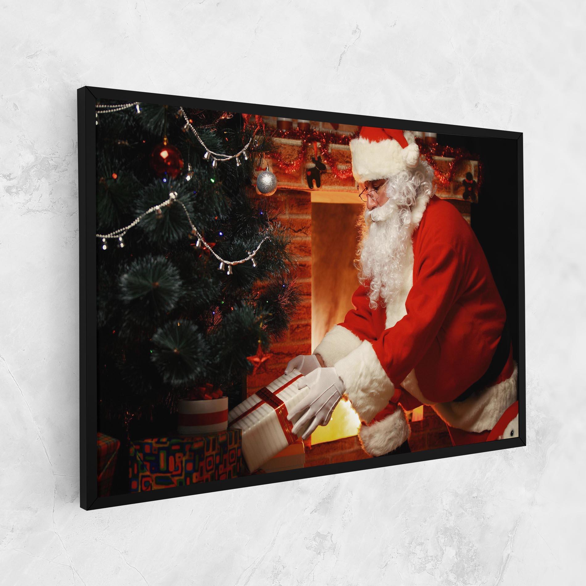 Vászonkép Santa Brought Gifts mockup 1