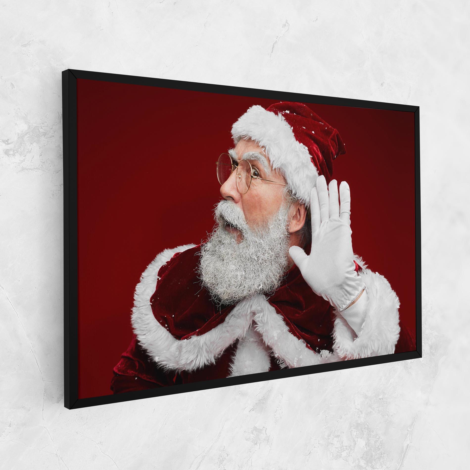 Vászonkép Santa Cant Hear You mockup 1
