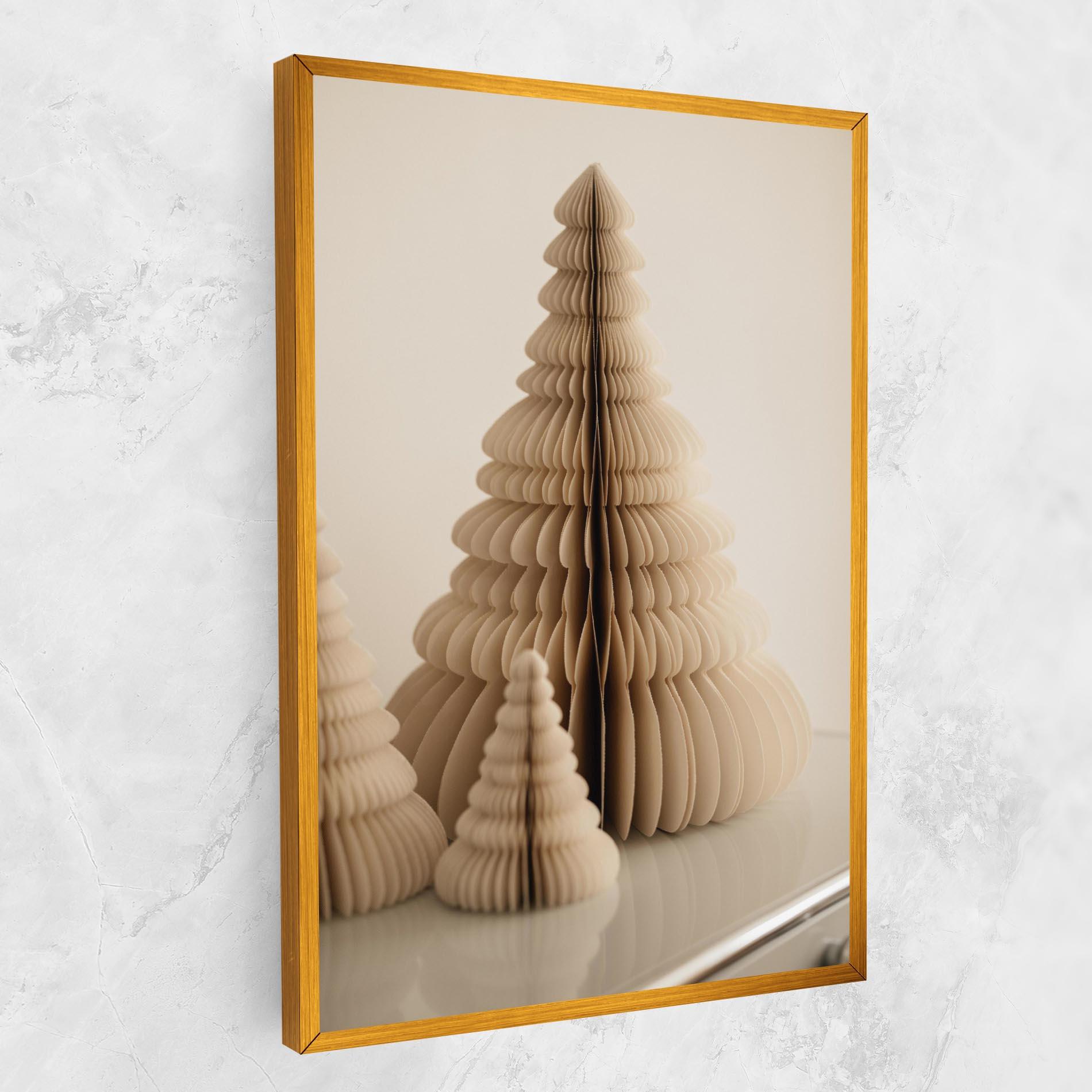 Vászonkép Paper Tree mockup 1