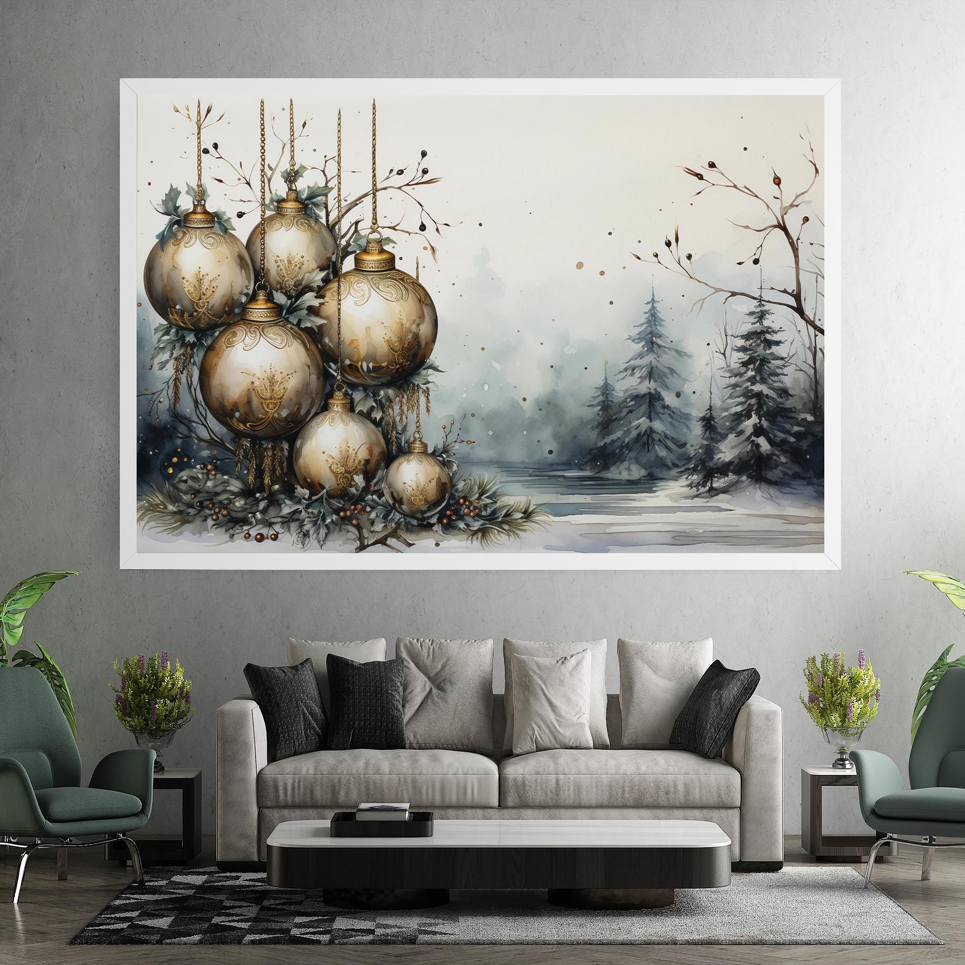 Christmas Art Paper mockup 7