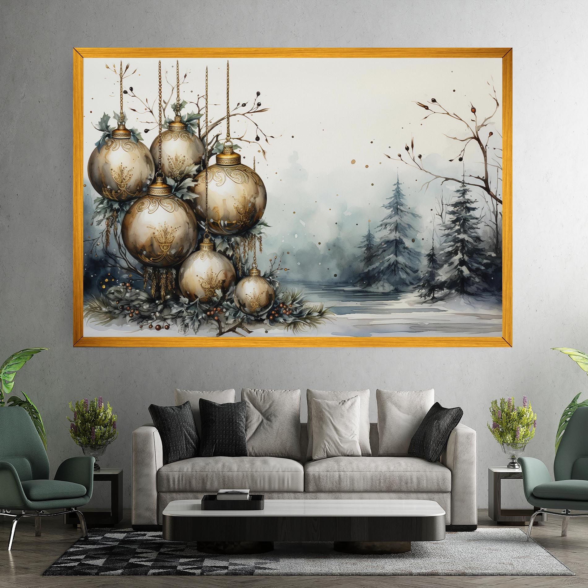 Christmas Art Paper mockup 7