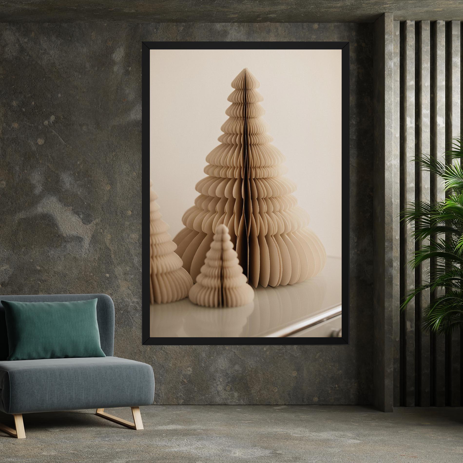 Vászonkép Paper Tree mockup 7