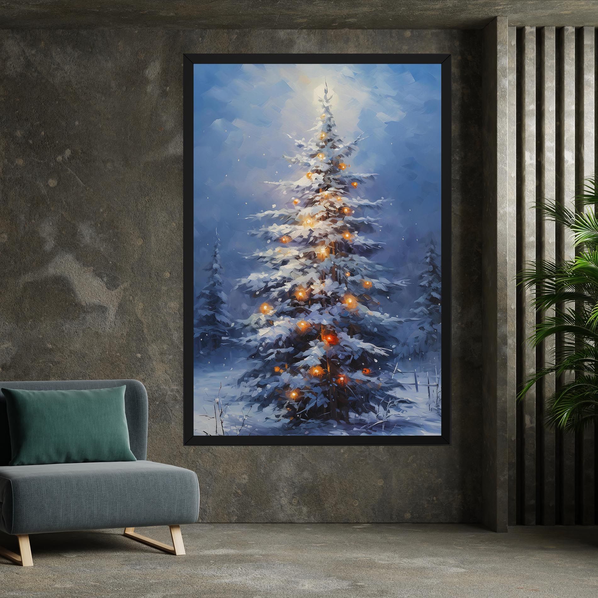 Tall Slender Tree mockup 7