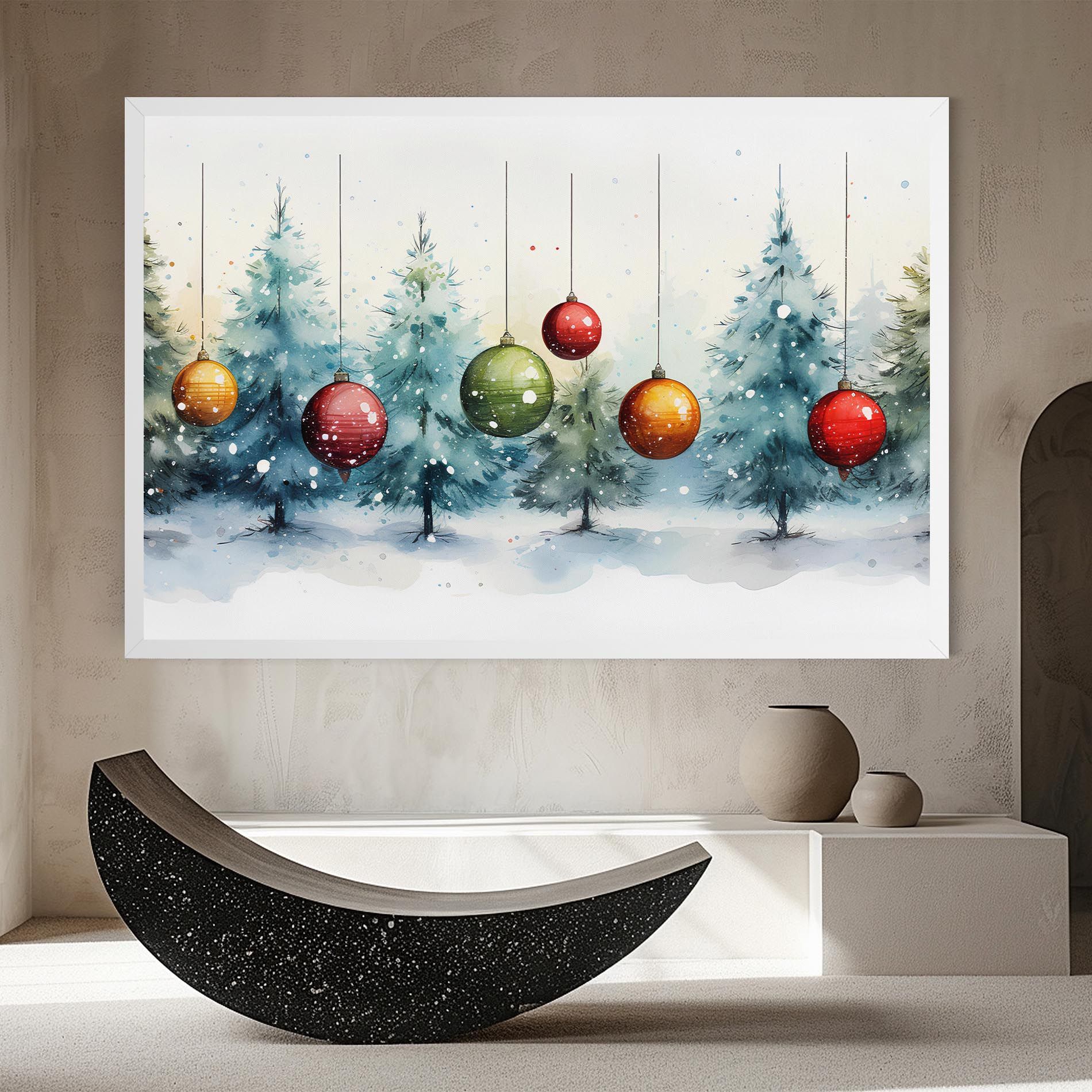 Christmas Tree Painting mockup 8