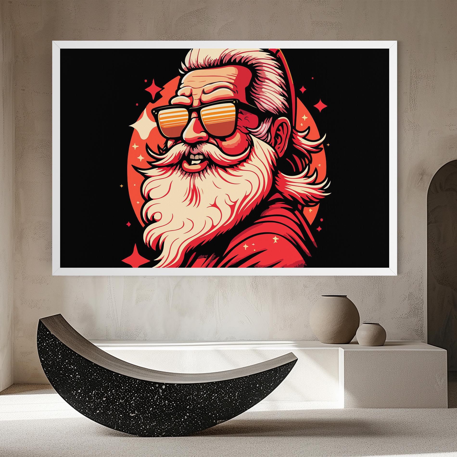 Glasses Santa mockup 8