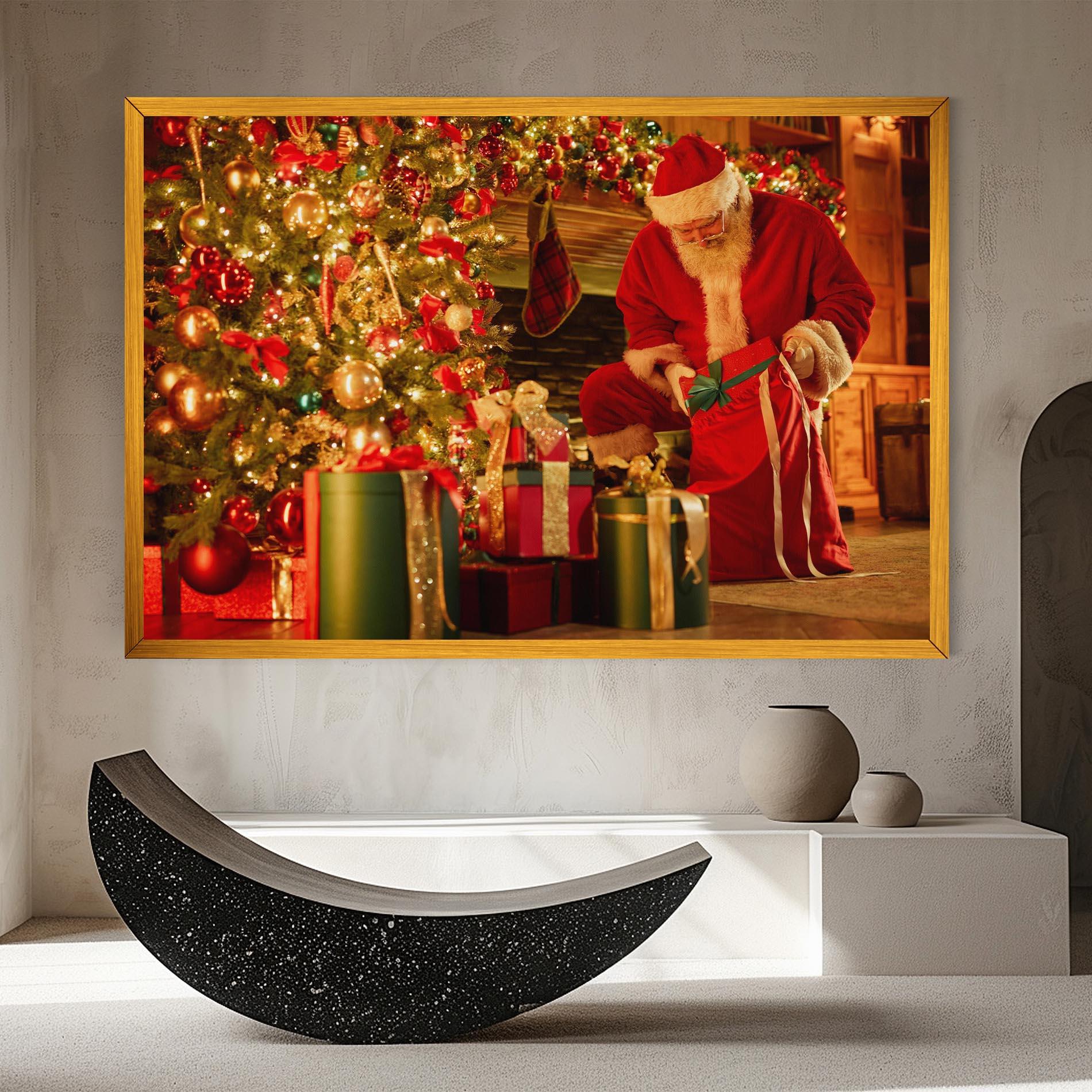 Vászonkép Presenting Gifts mockup 8