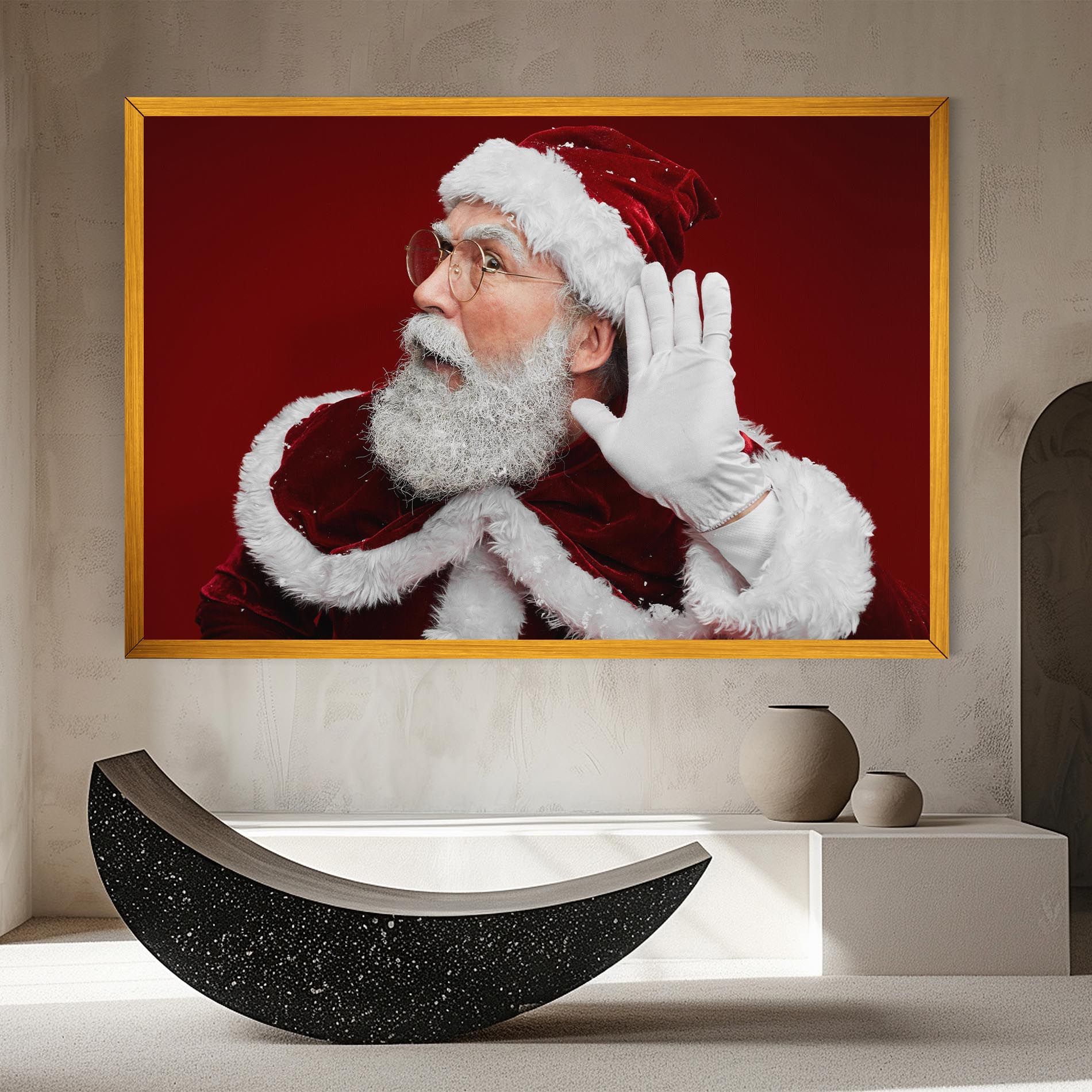 Santa Cant Hear You mockup 8