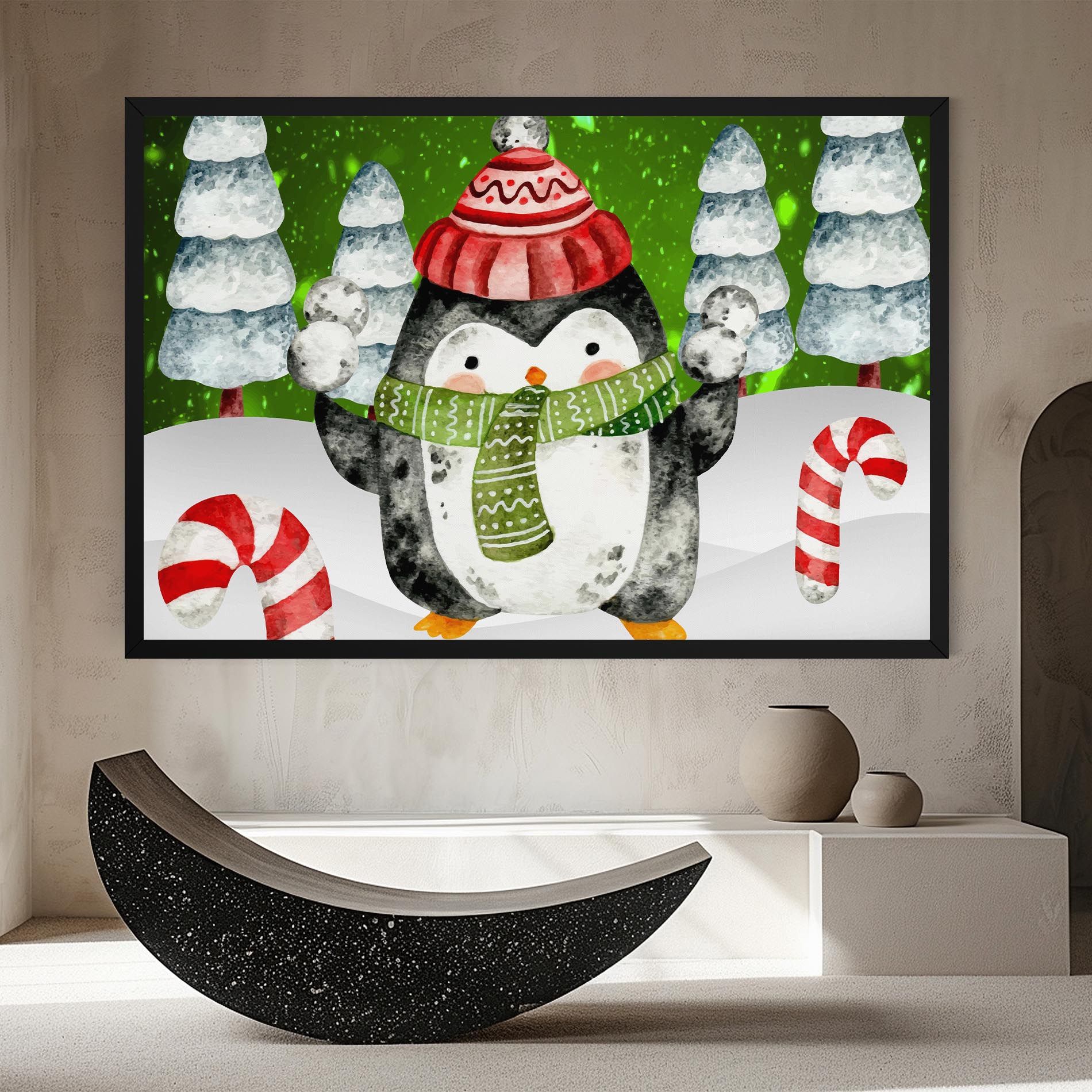 Green Pinguin mockup 8