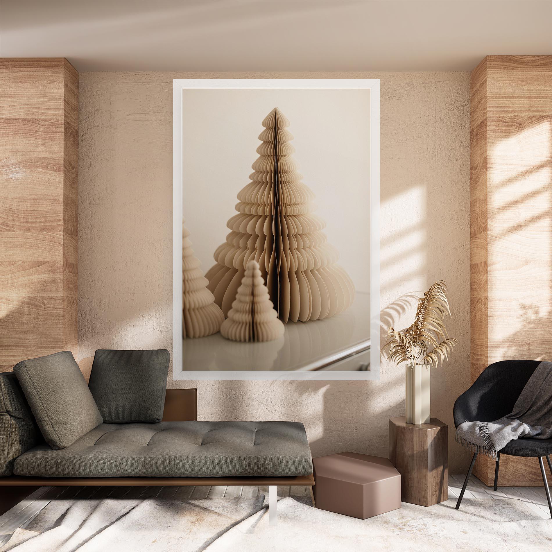 Vászonkép Paper Tree mockup 8