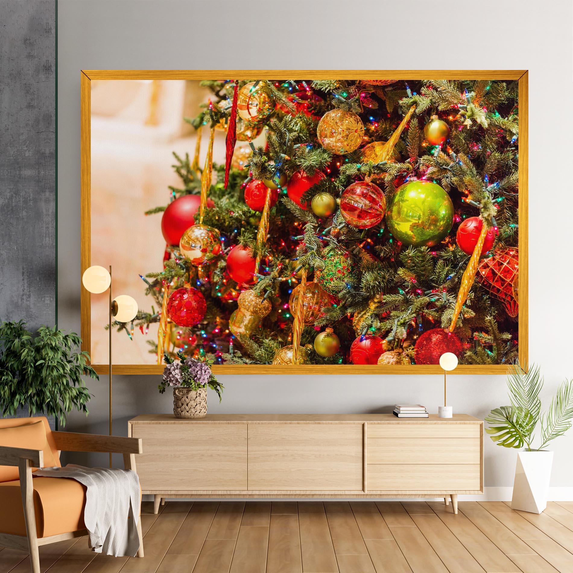 Vászonkép Multicolor Ornaments mockup 9