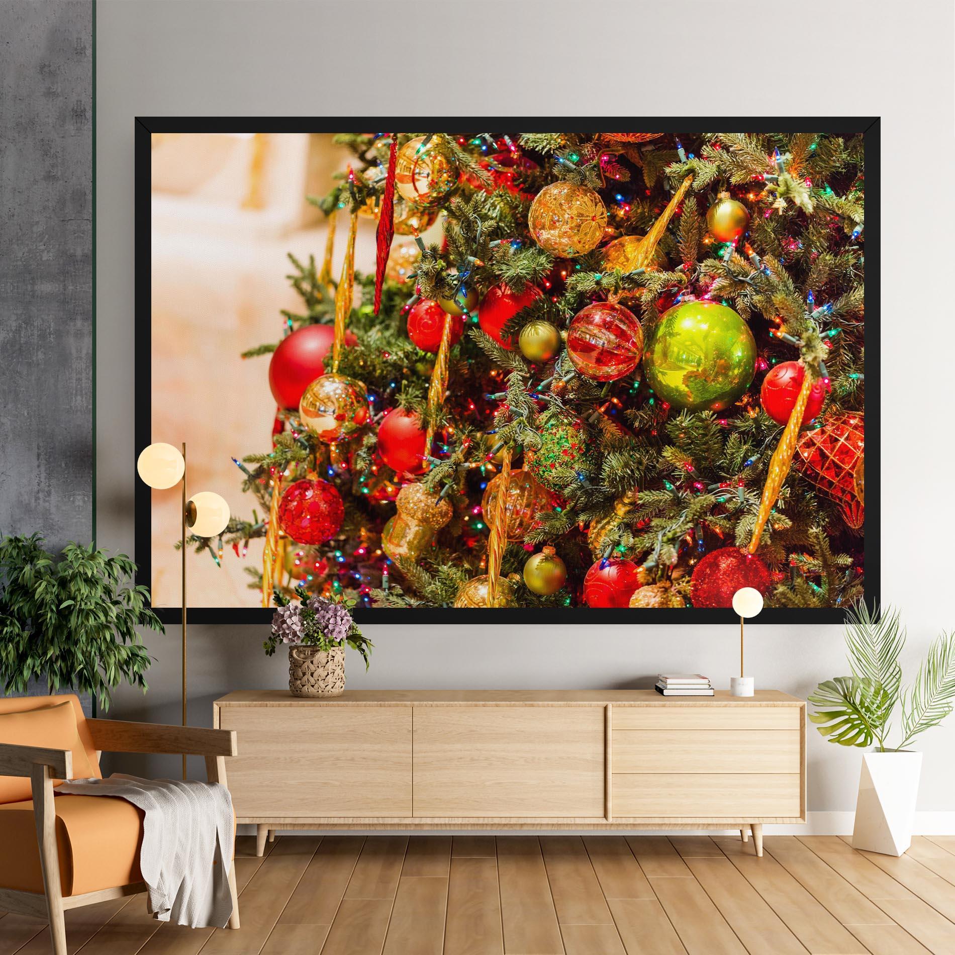 Vászonkép Multicolor Ornaments mockup 9