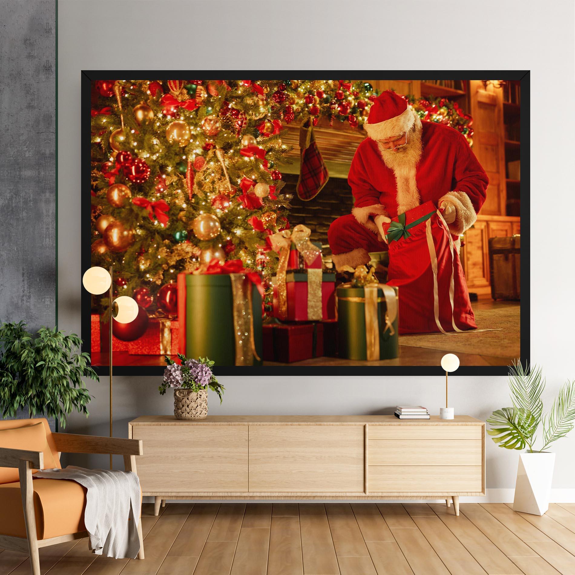 Vászonkép Presenting Gifts mockup 9