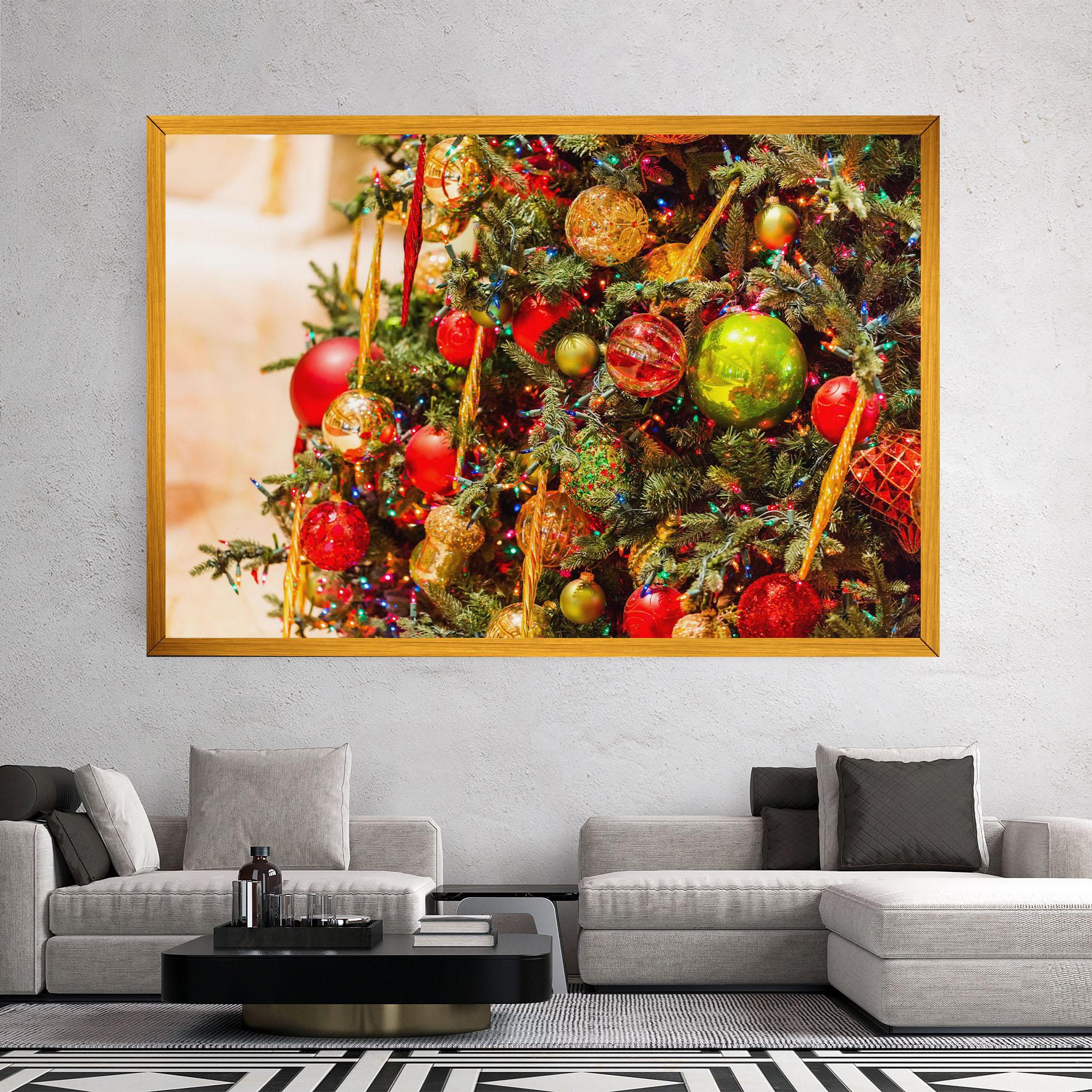 Vászonkép Multicolor Ornaments mockup 2