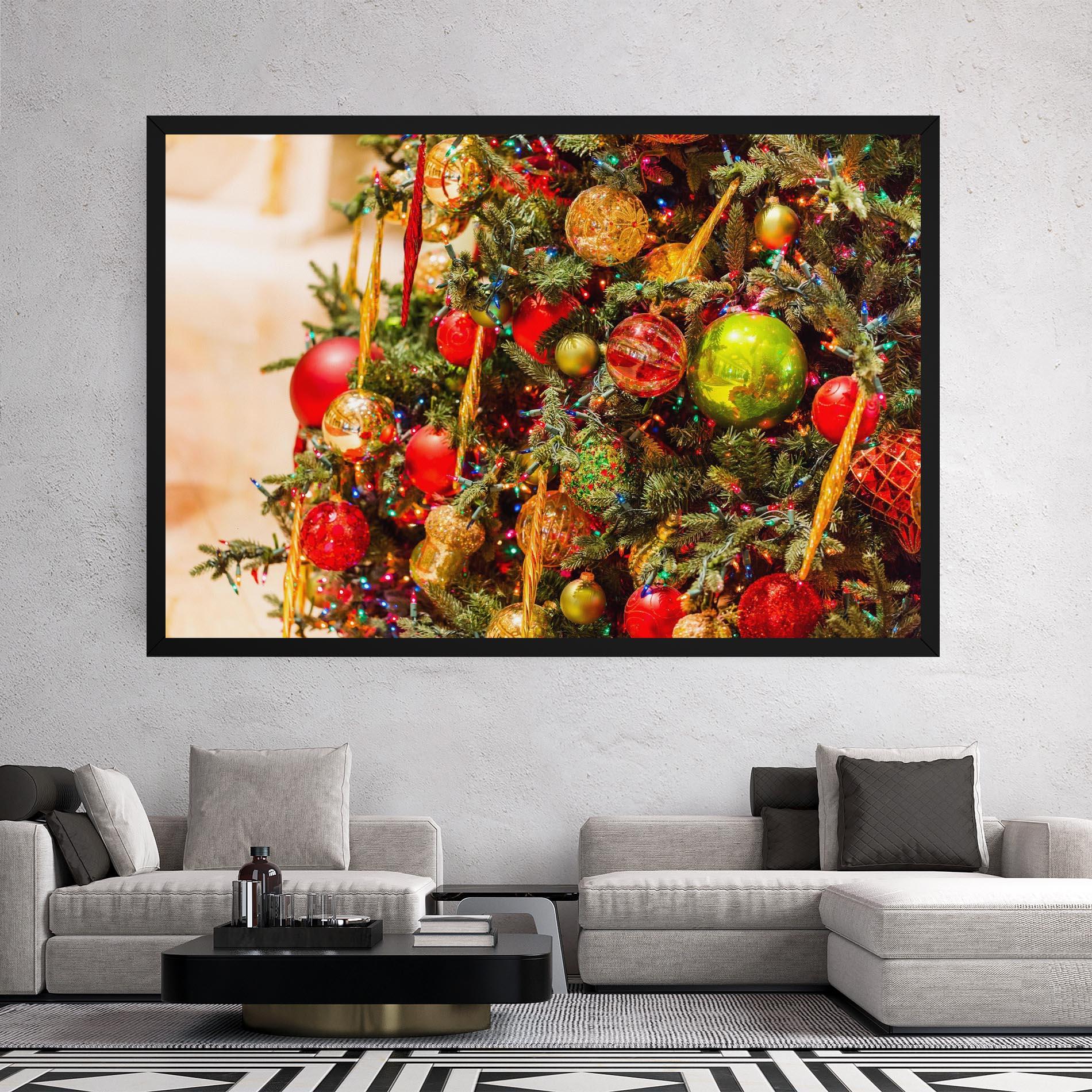 Vászonkép Multicolor Ornaments mockup 2