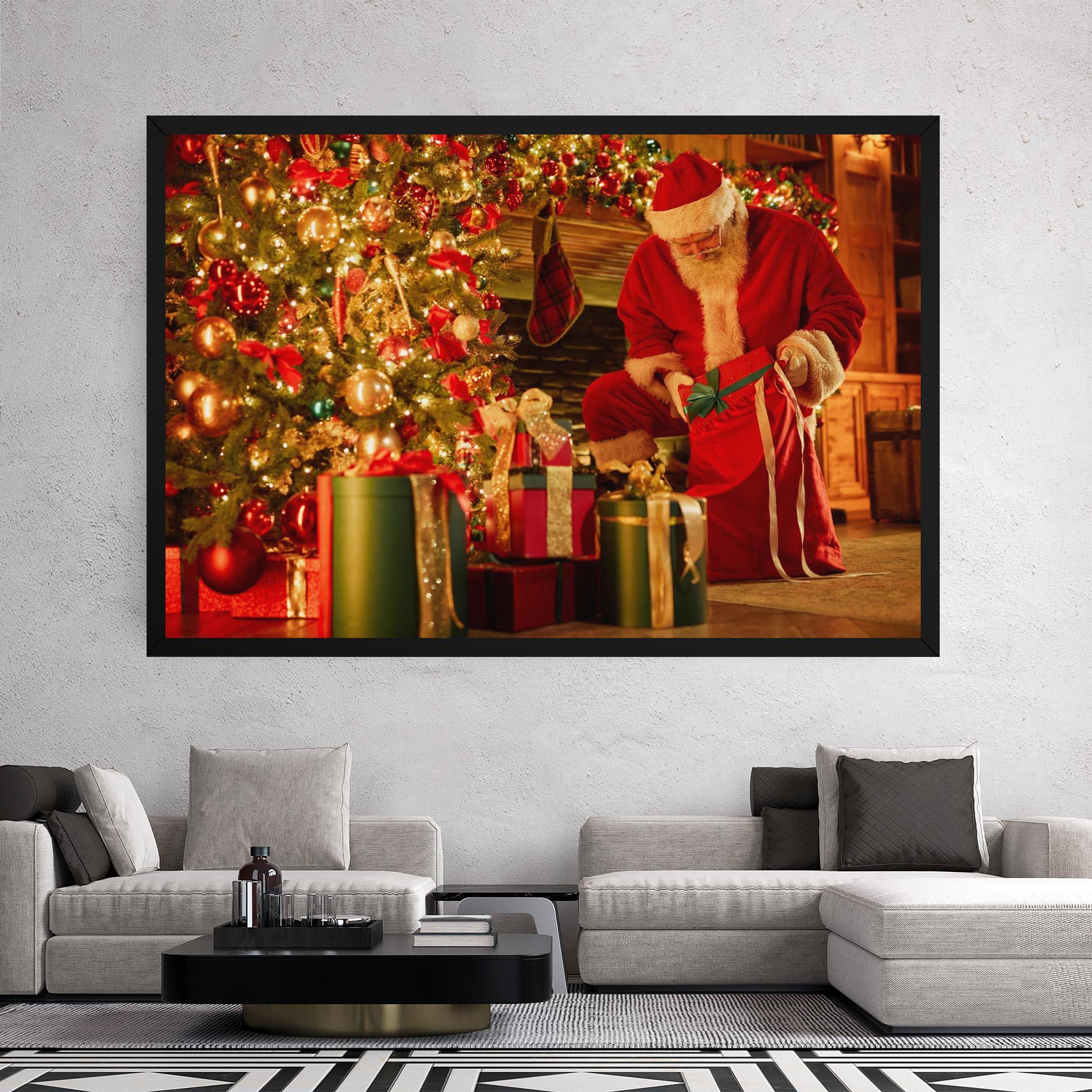 Vászonkép Presenting Gifts mockup 2