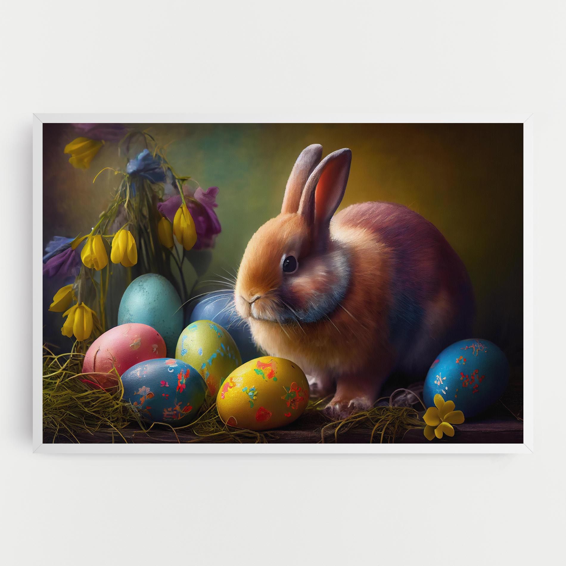 Easter Cute Rabbit mockup 0