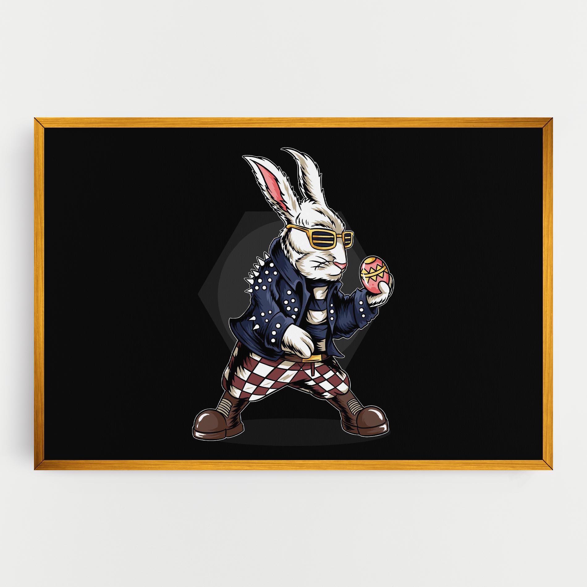 Vászonkép Rabbit Rock mockup 0