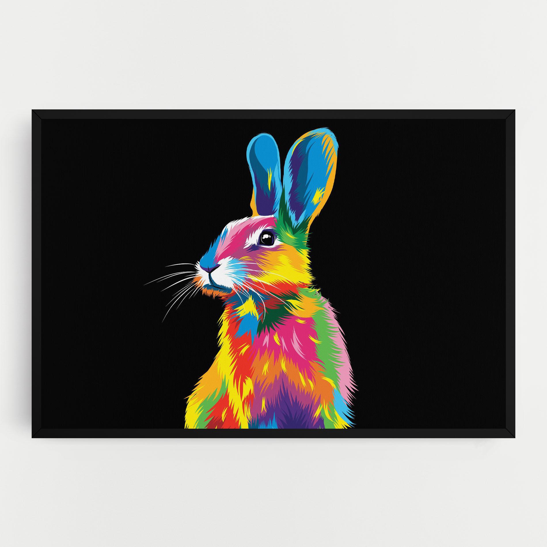 Vászonkép Color Mix Easter mockup 0