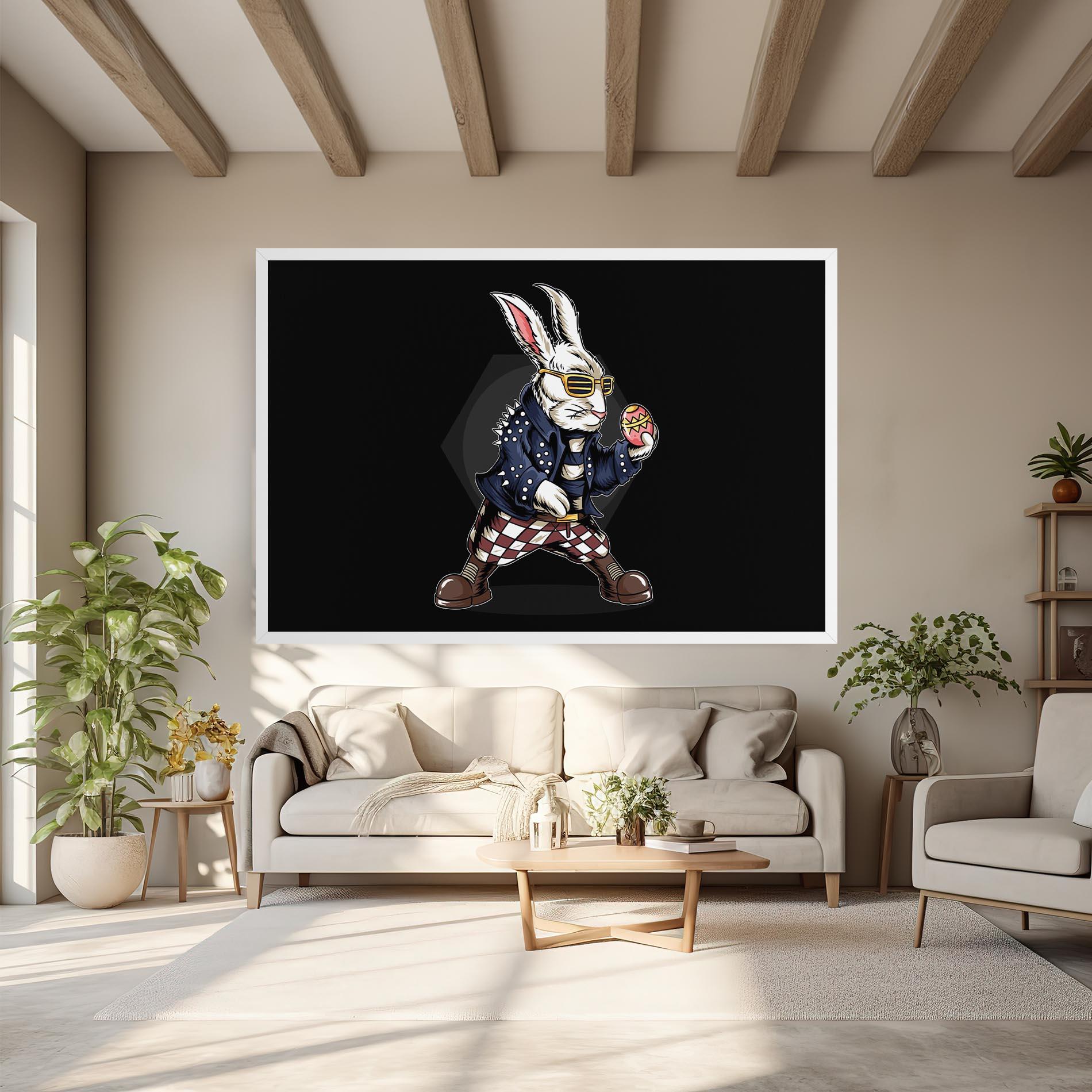 Vászonkép Rabbit Rock mockup 6