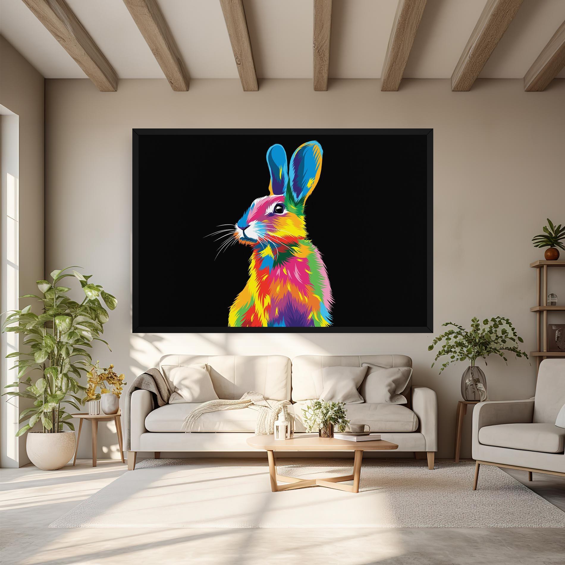 Vászonkép Color Mix Easter mockup 6