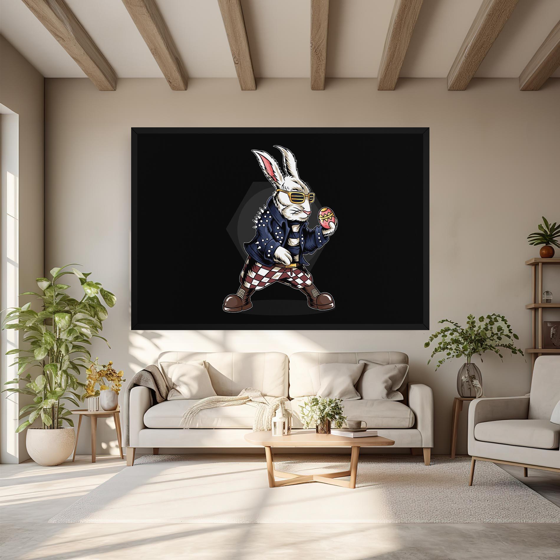 Vászonkép Rabbit Rock mockup 6