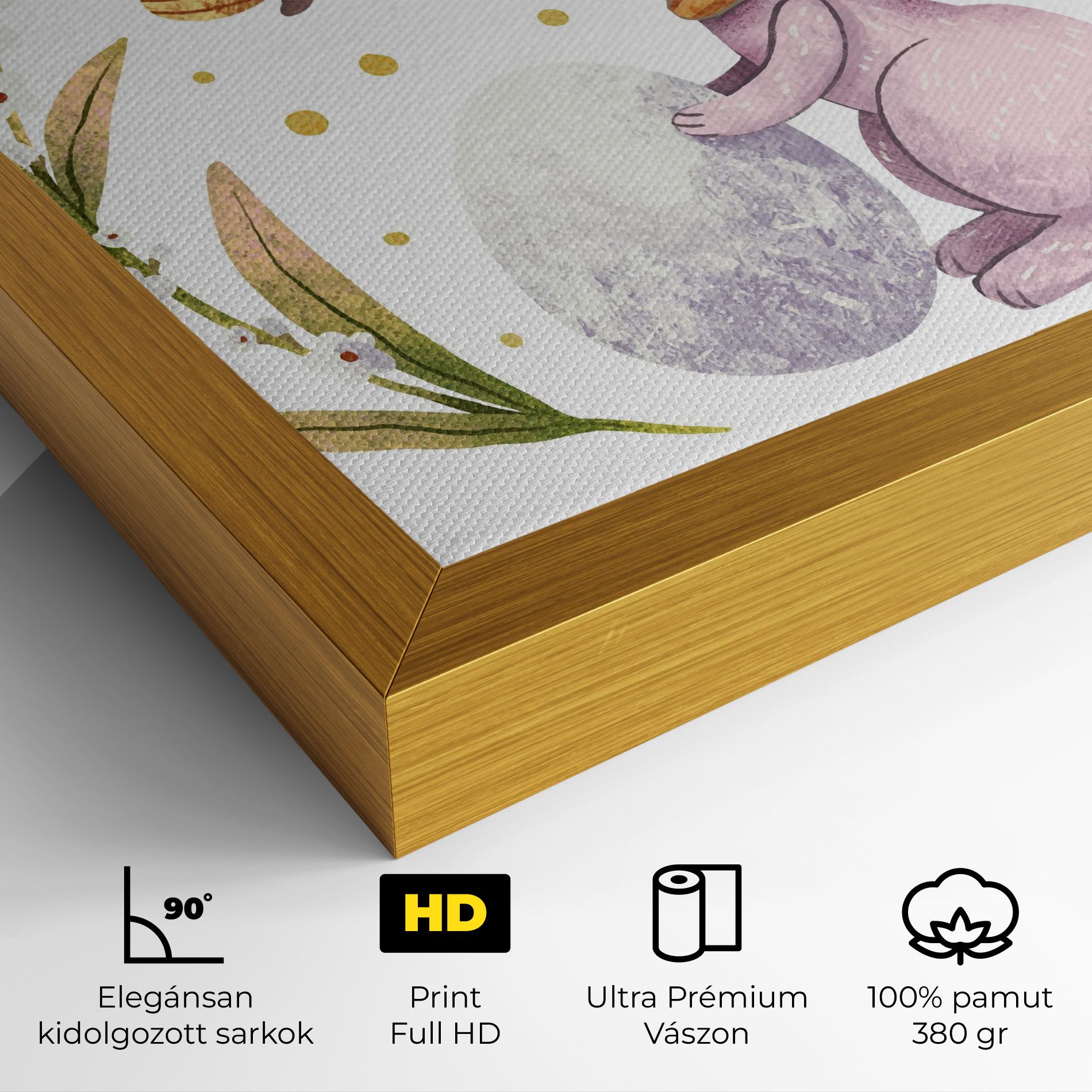 Easter Pink Bunny mockup 4