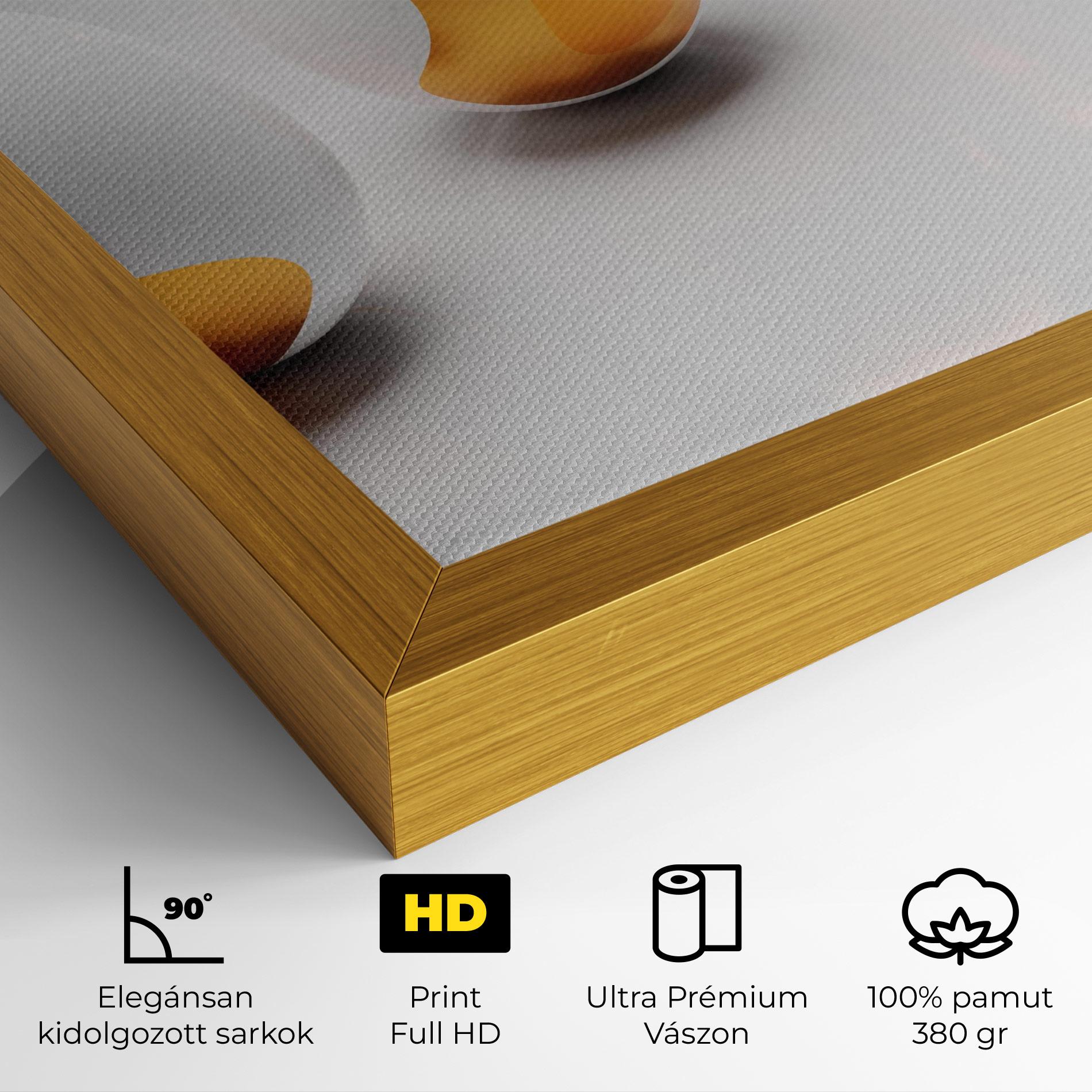 Vászonkép Elegant Easter Eggs mockup 4