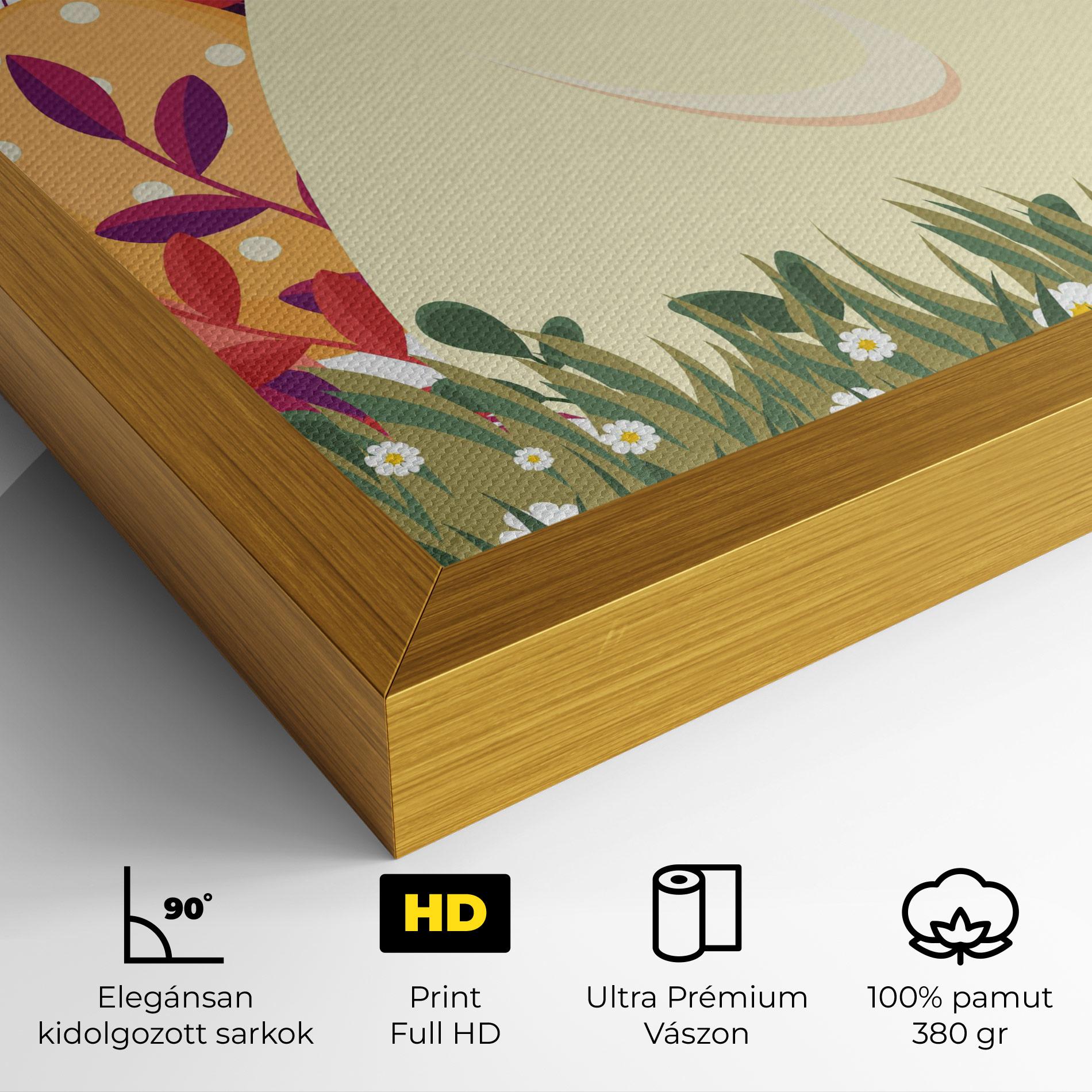 Vászonkép Friendly Bunny mockup 4